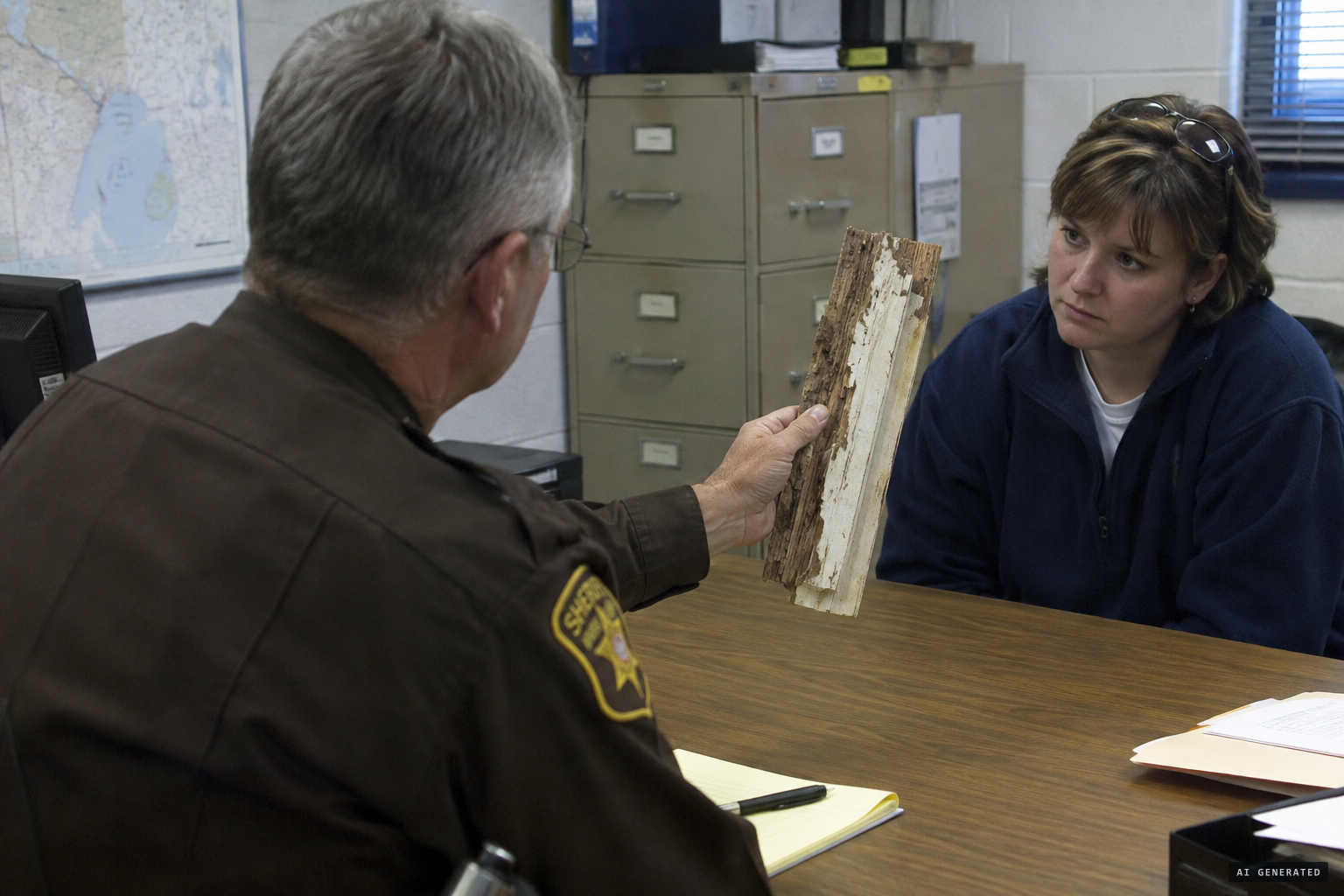 Twenty years on, the deputy still tells the story and keeps the wood