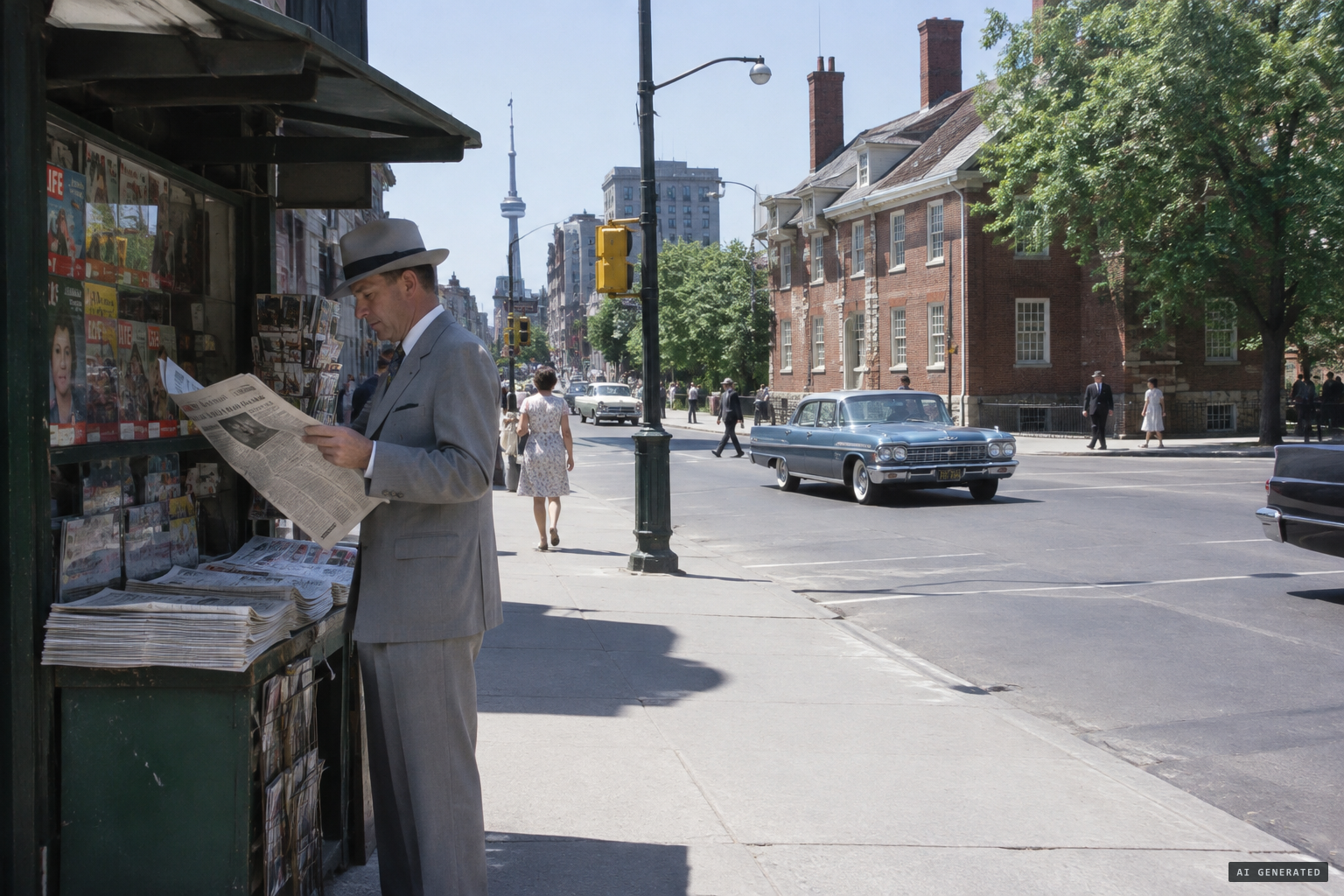 The Toronto Daily Star calls the ghost a hoax