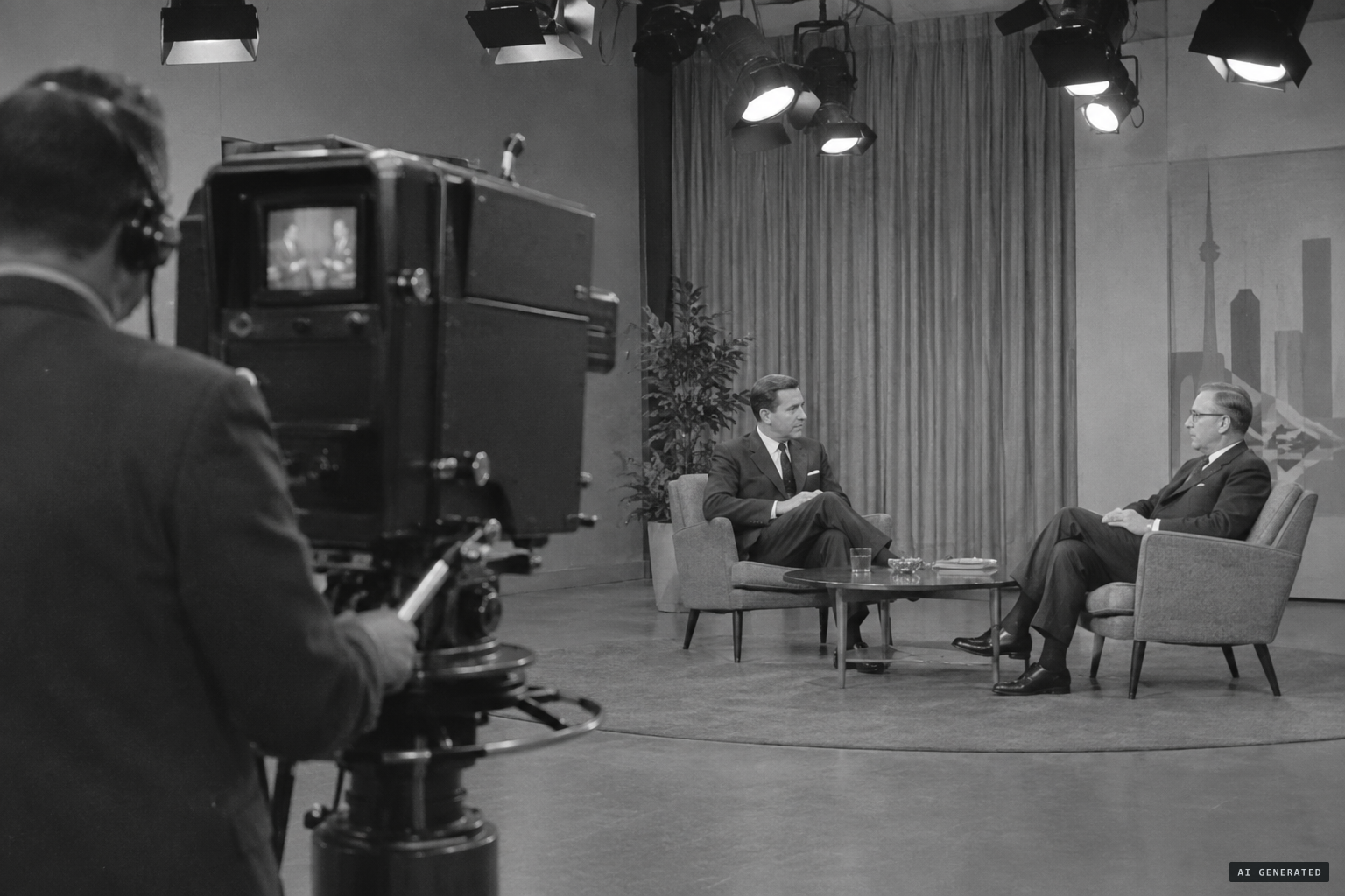 Bob Edmunds and Richard S. Lambert on CBC's Toronto File