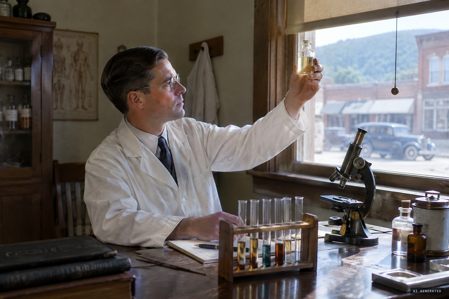 A physician identifies chlorine in the Kinzie case