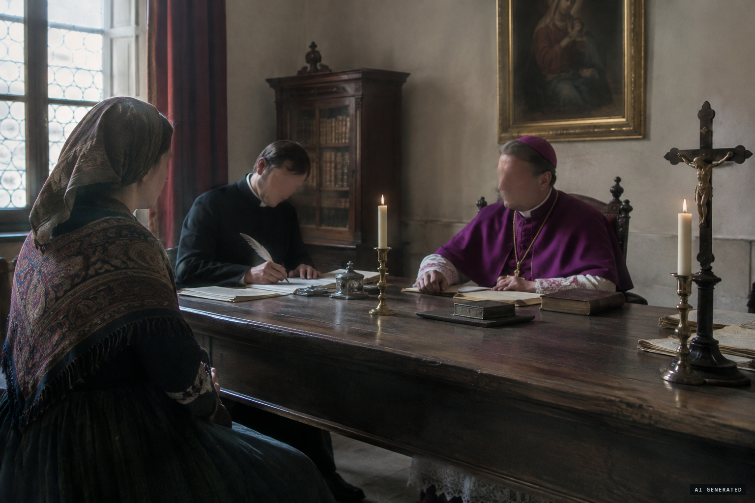 Bishop Leziroli's canonical process hears the witnesses