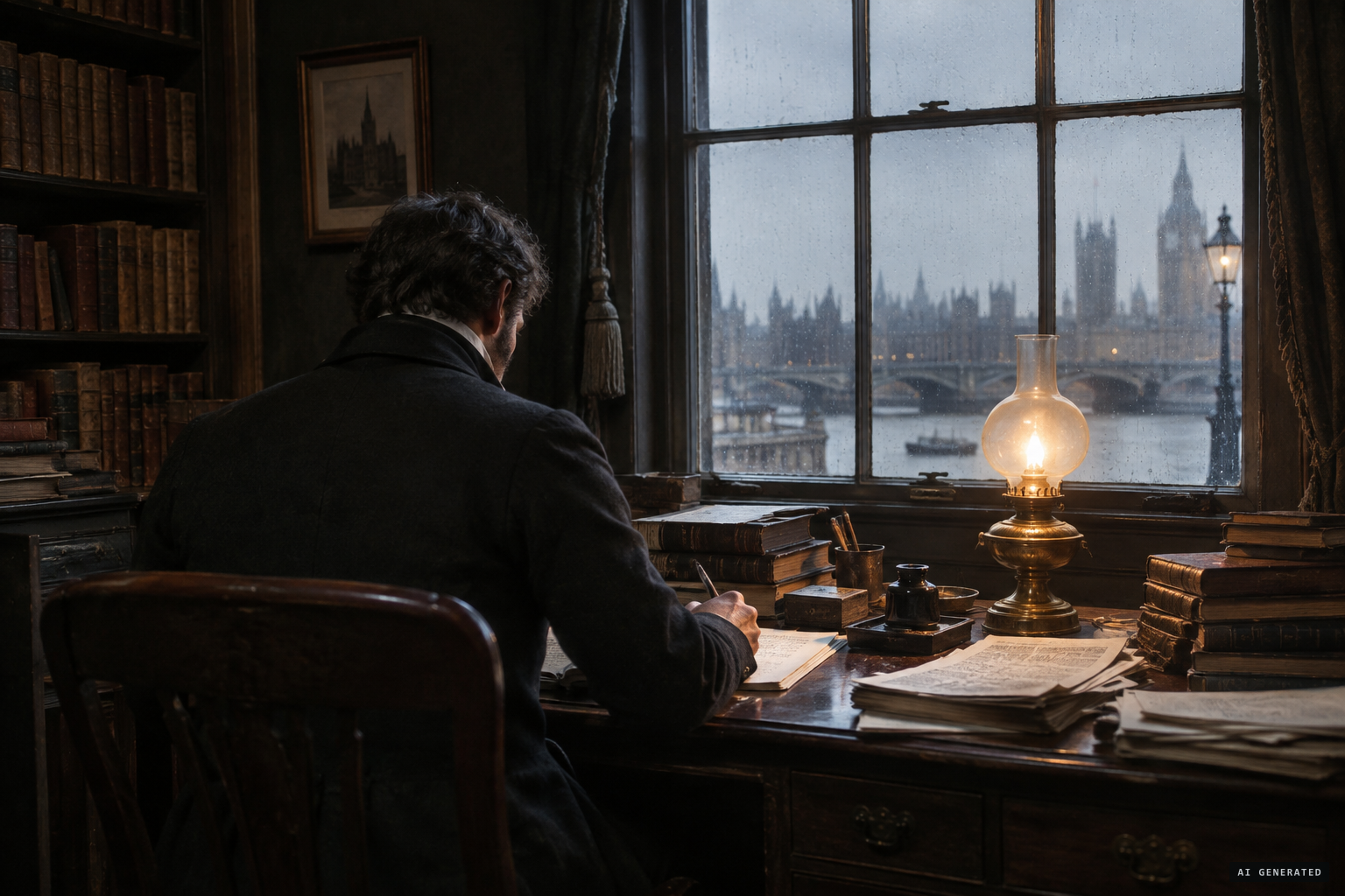 In London, Brewin Grant writes his Protestant polemic