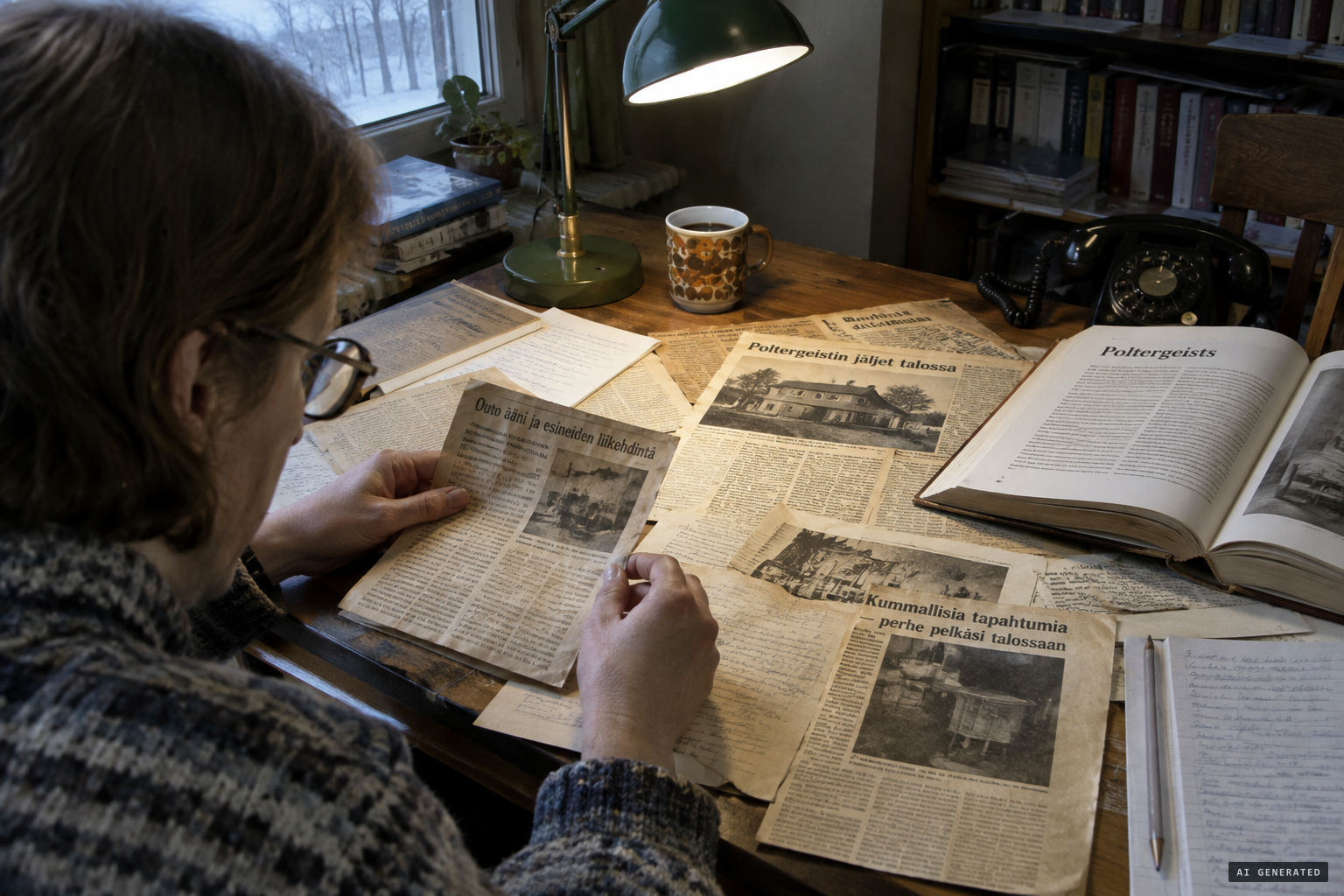 Heikki Tikkala's 1993 study of Finnish poltergeists