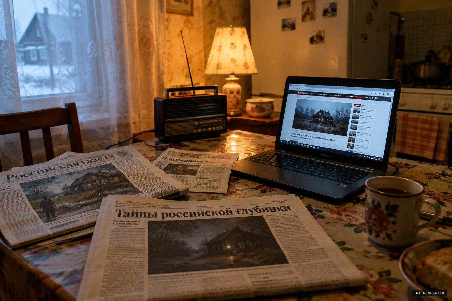 The story spreads through the Russian press and abroad