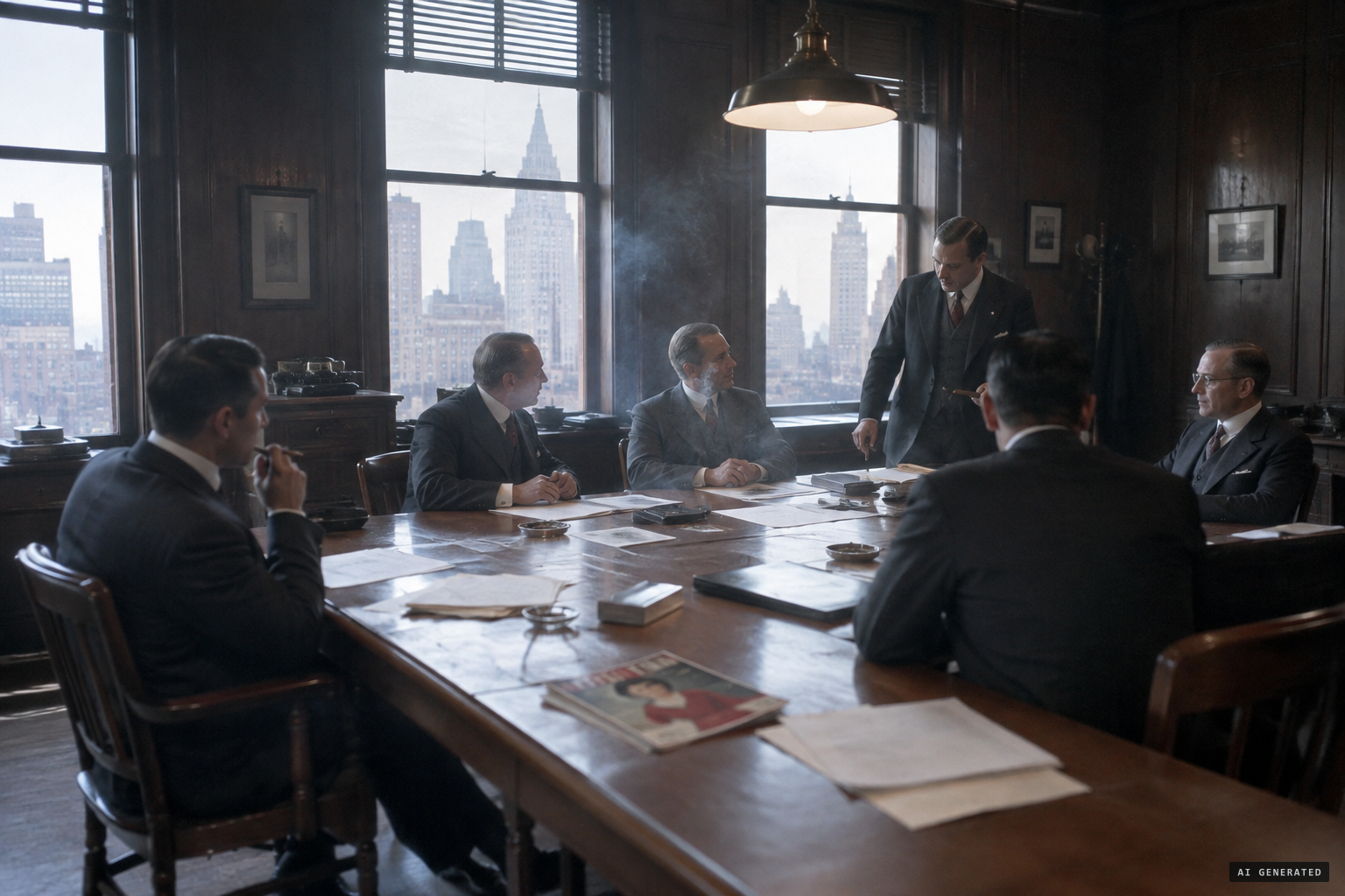 The Scientific American committee convenes to test mediums for the $2,500 prize