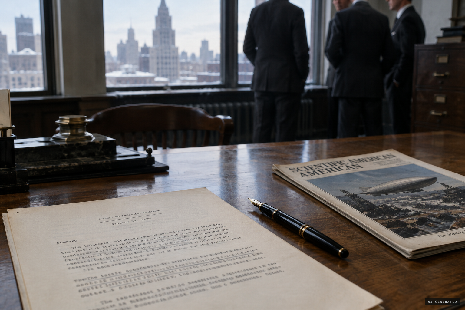 February 1925: the committee awards no prize
