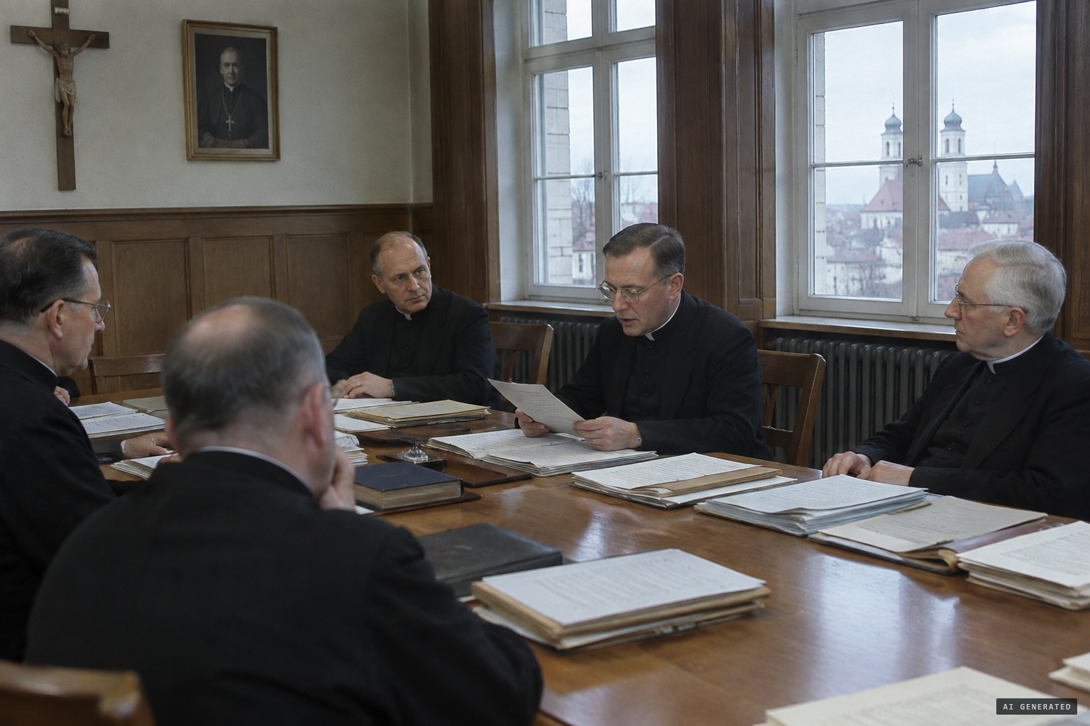 The diocesan commission reviews the Marienfried messages