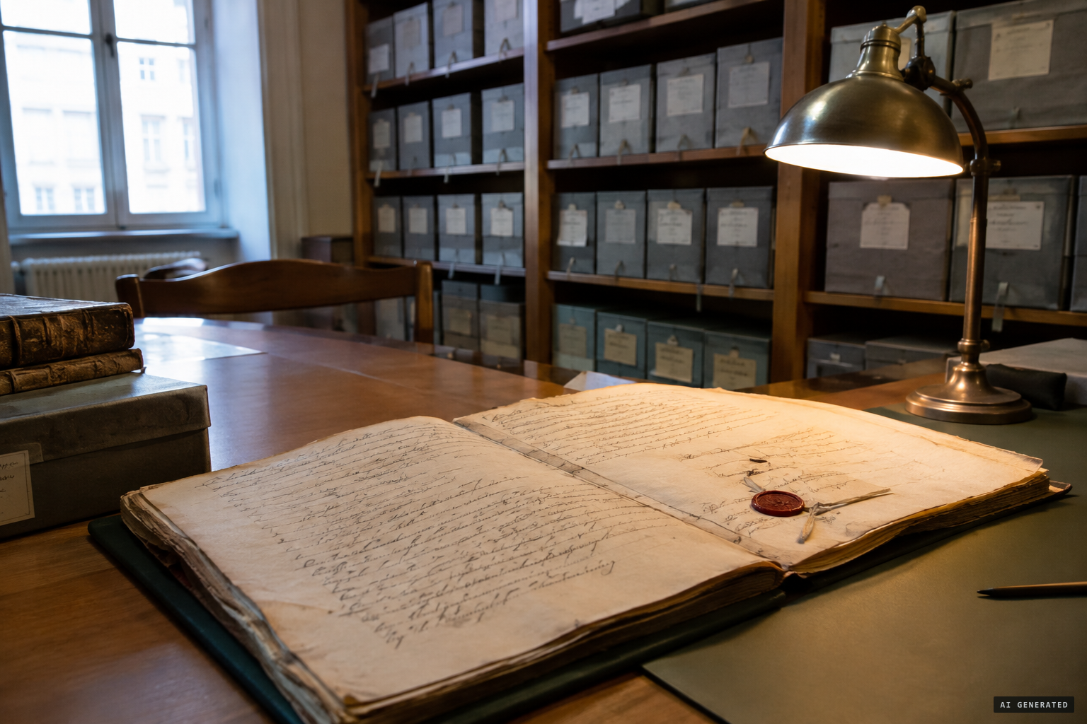 Flückinger's report in the Austrian State Archives