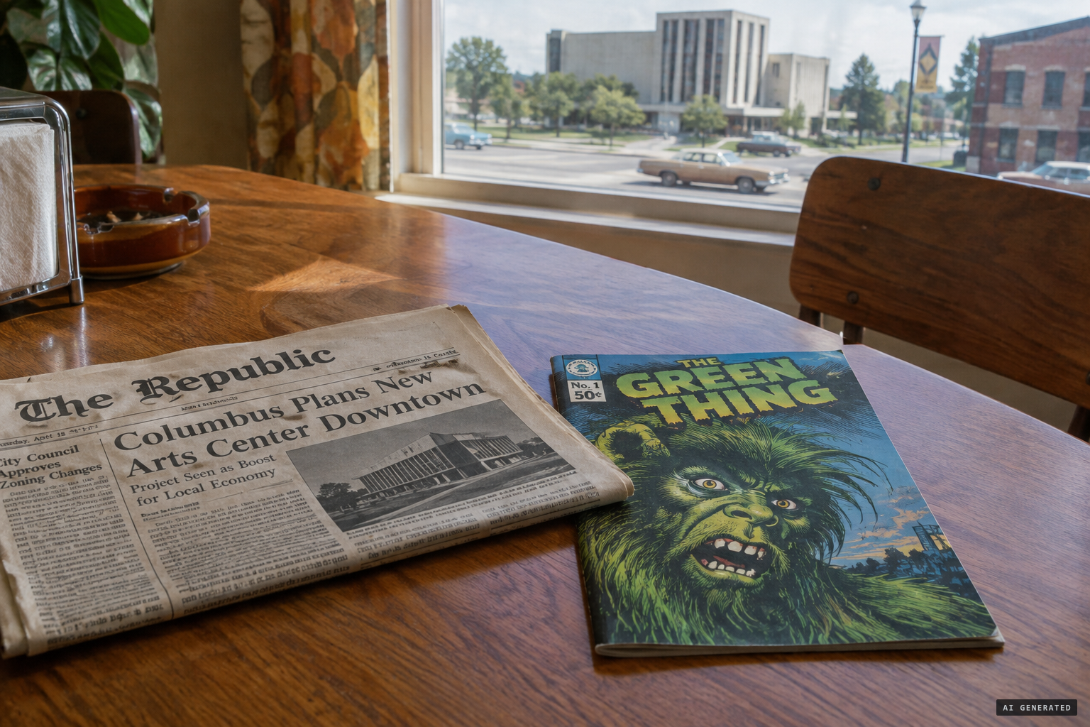 The Mill Race Monster lives on in TV, podcasts and a 2024 comic