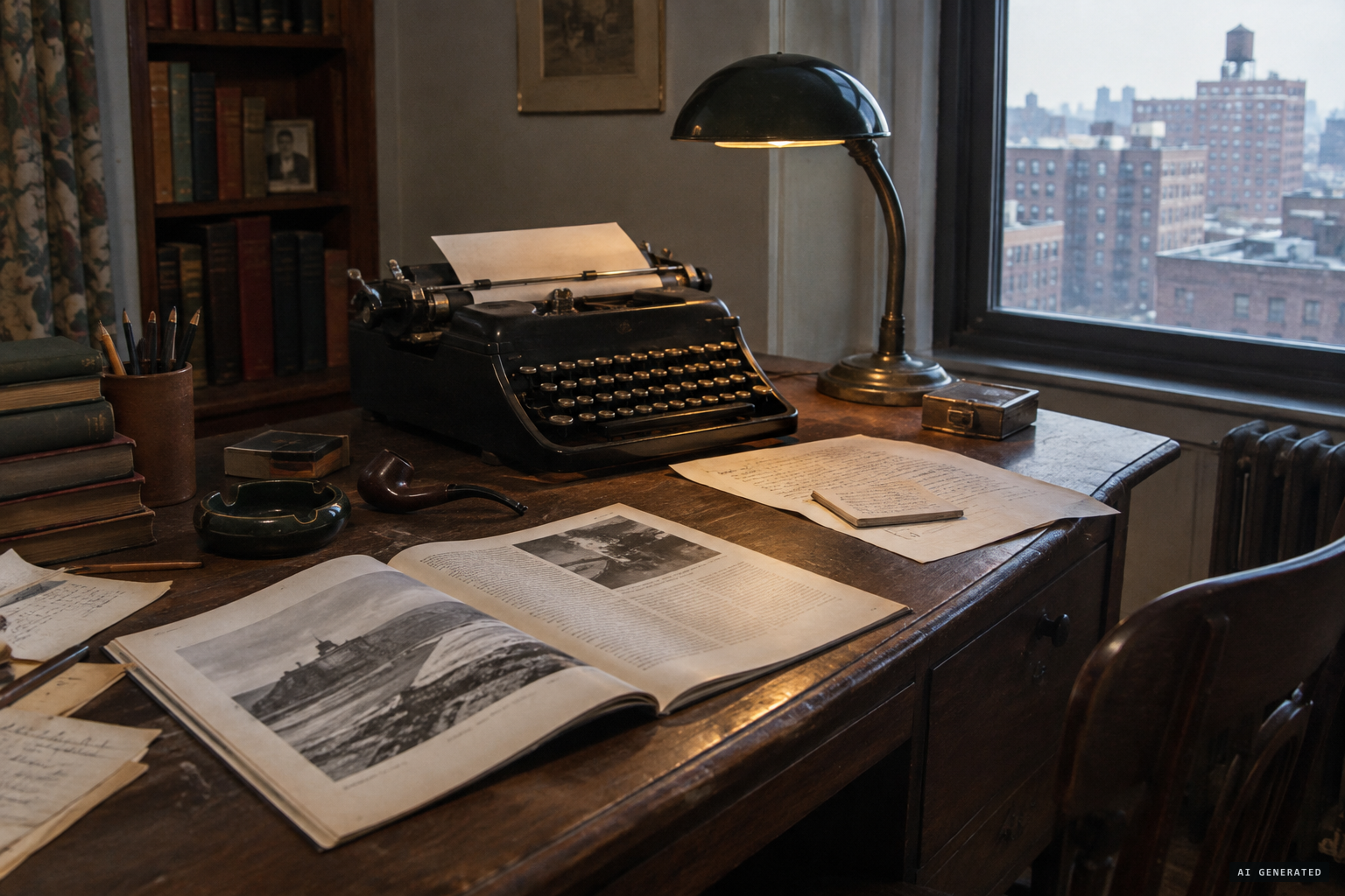 Louis Adamic's essay in Harper's, the story's one contemporary source