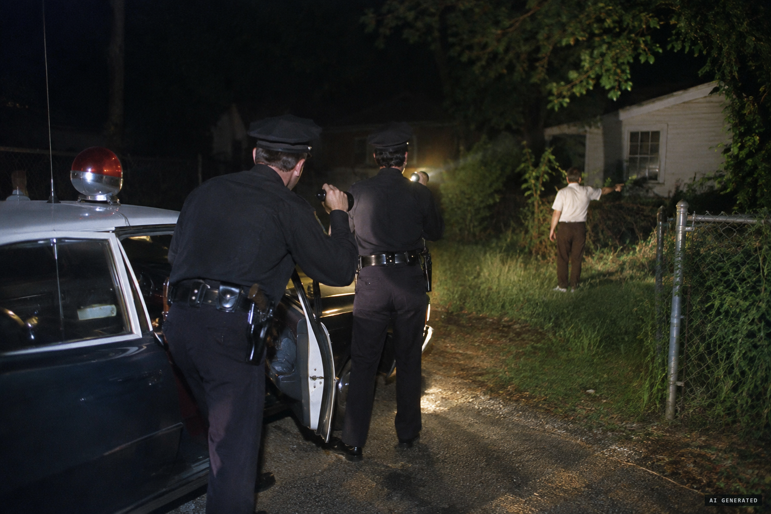 Officers went to meet a man who said he had cornered the wolf woman