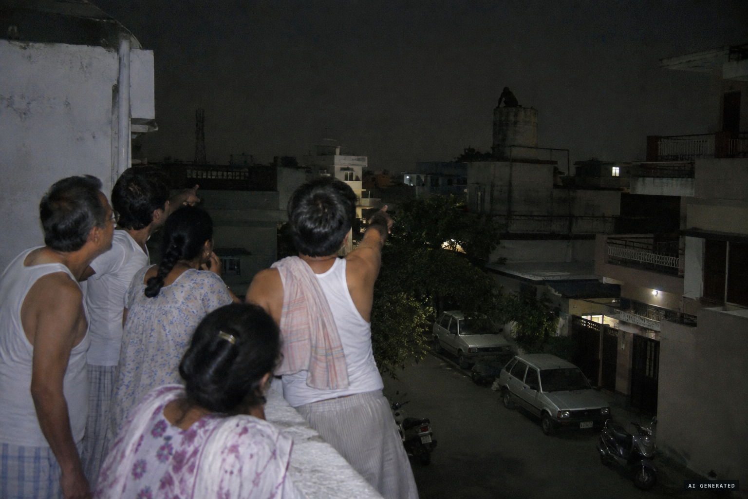 The first reports of the Kala Bandar, the black monkey, come from Ghaziabad