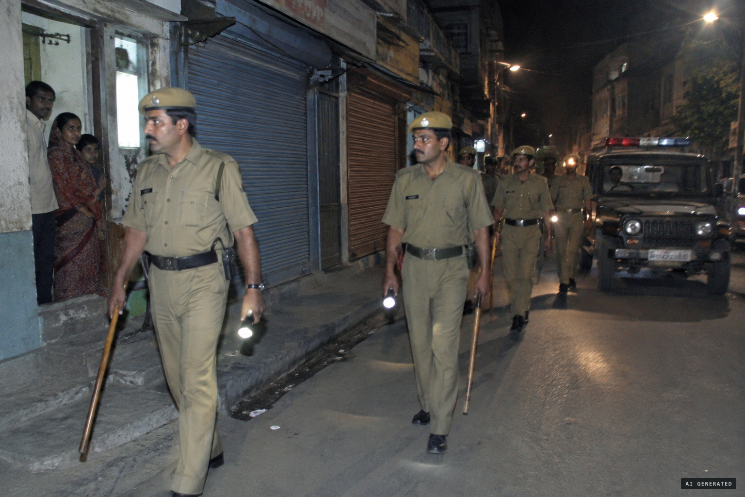About 3,000 officers patrol East Delhi