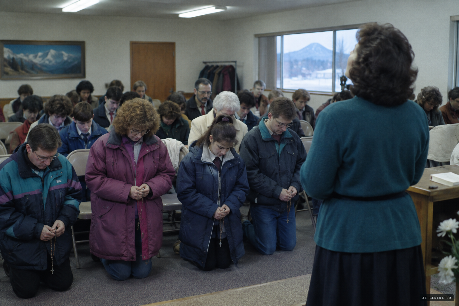 November 12, 1991: the visions go public at a prayer meeting in Colorado Springs.