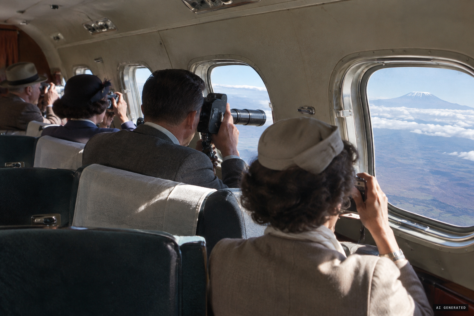Cameras come out: Fussell, Vernon and Overstreet try to photograph and film the object.