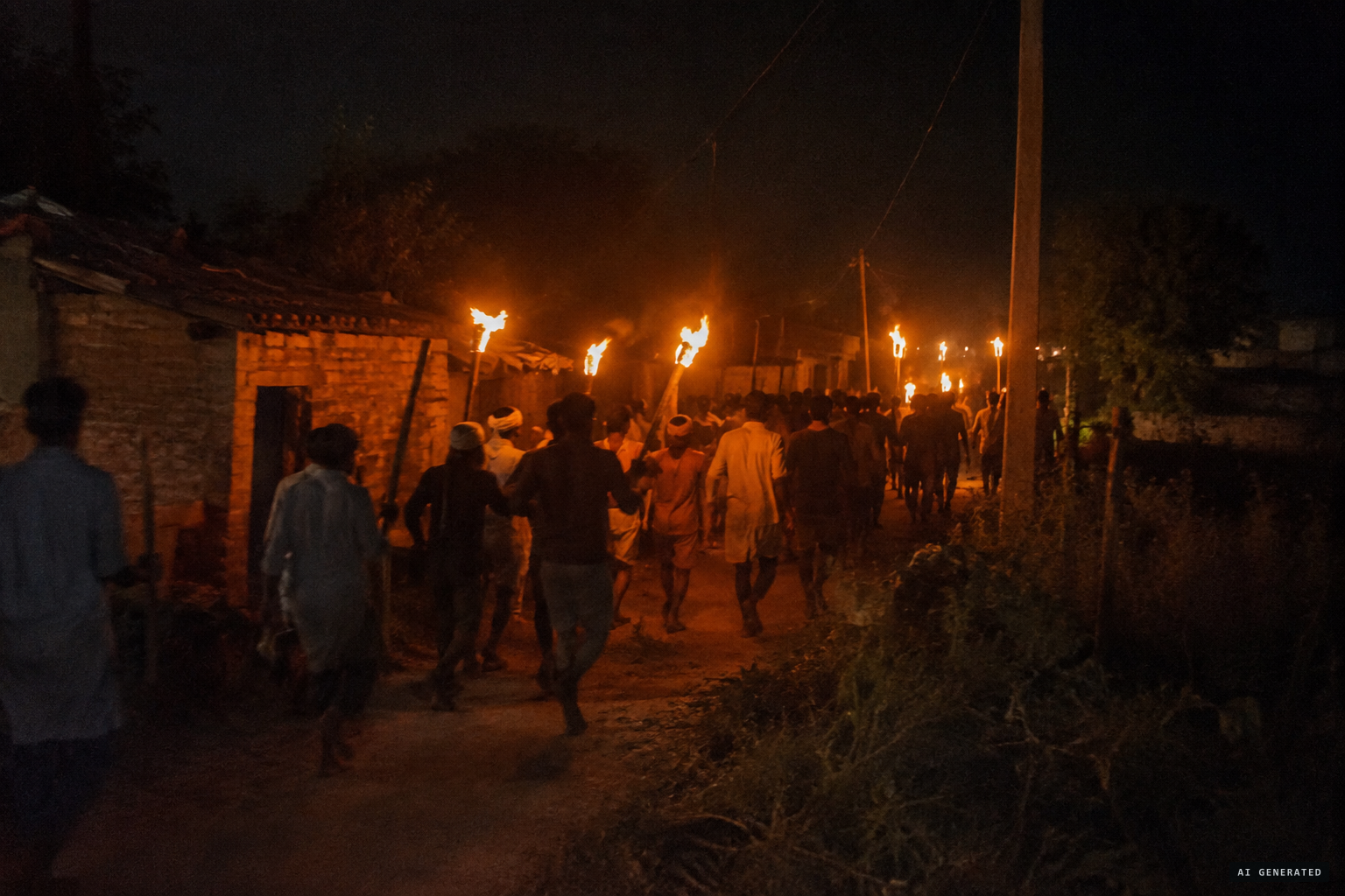 Fear turns on people as mobs hunt the attacker
