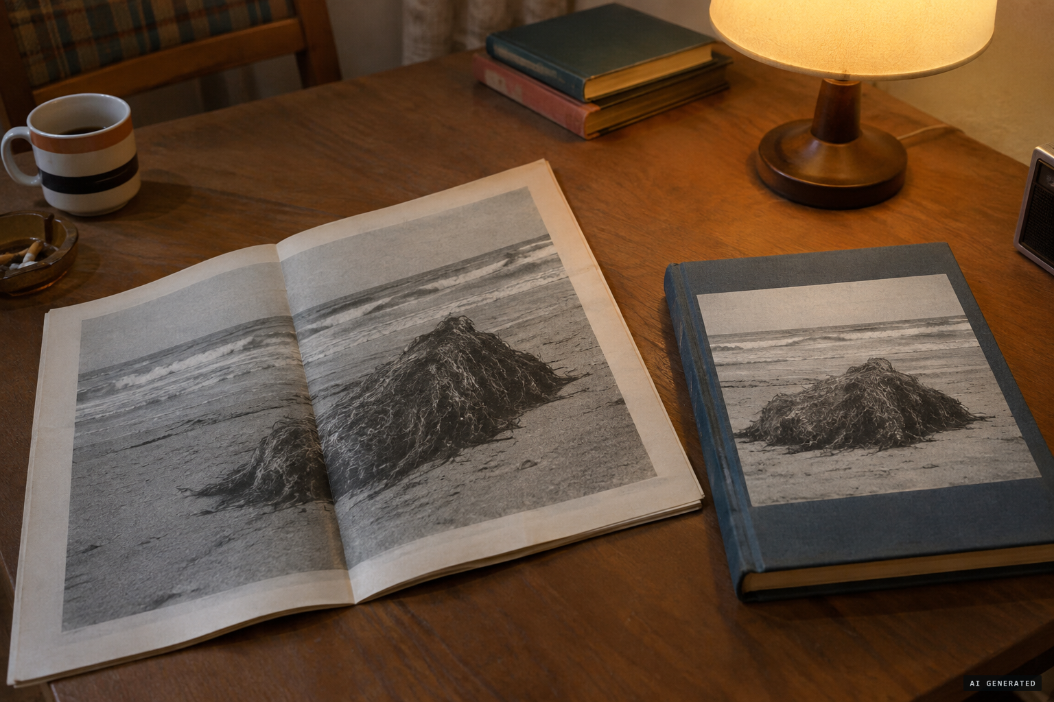 The photographs reprinted in later monster literature