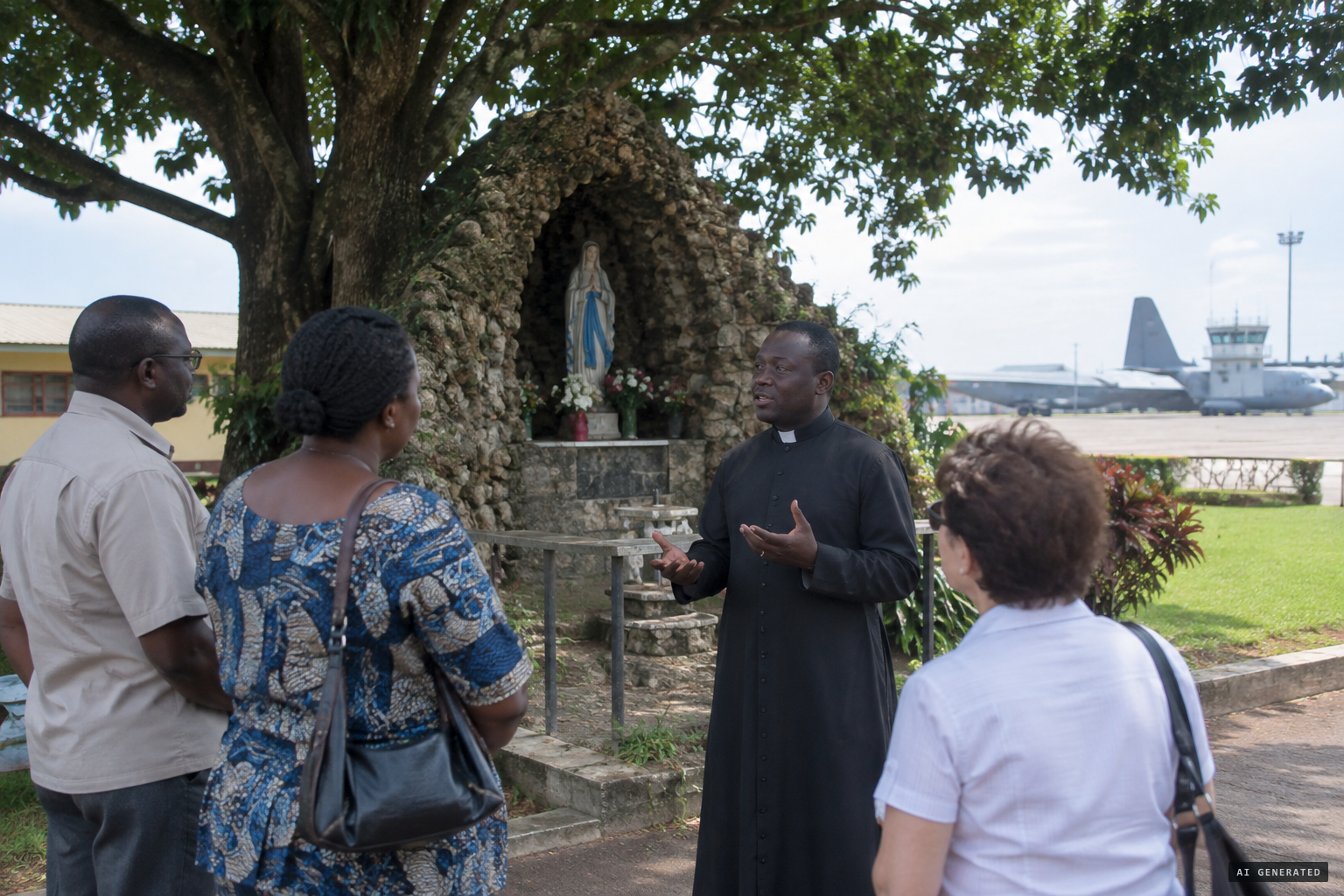 The rector answers the doubters: Mary need not show herself to everyone