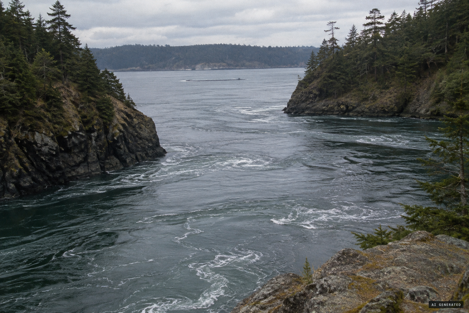 Caddy country: the waters of Deception Pass