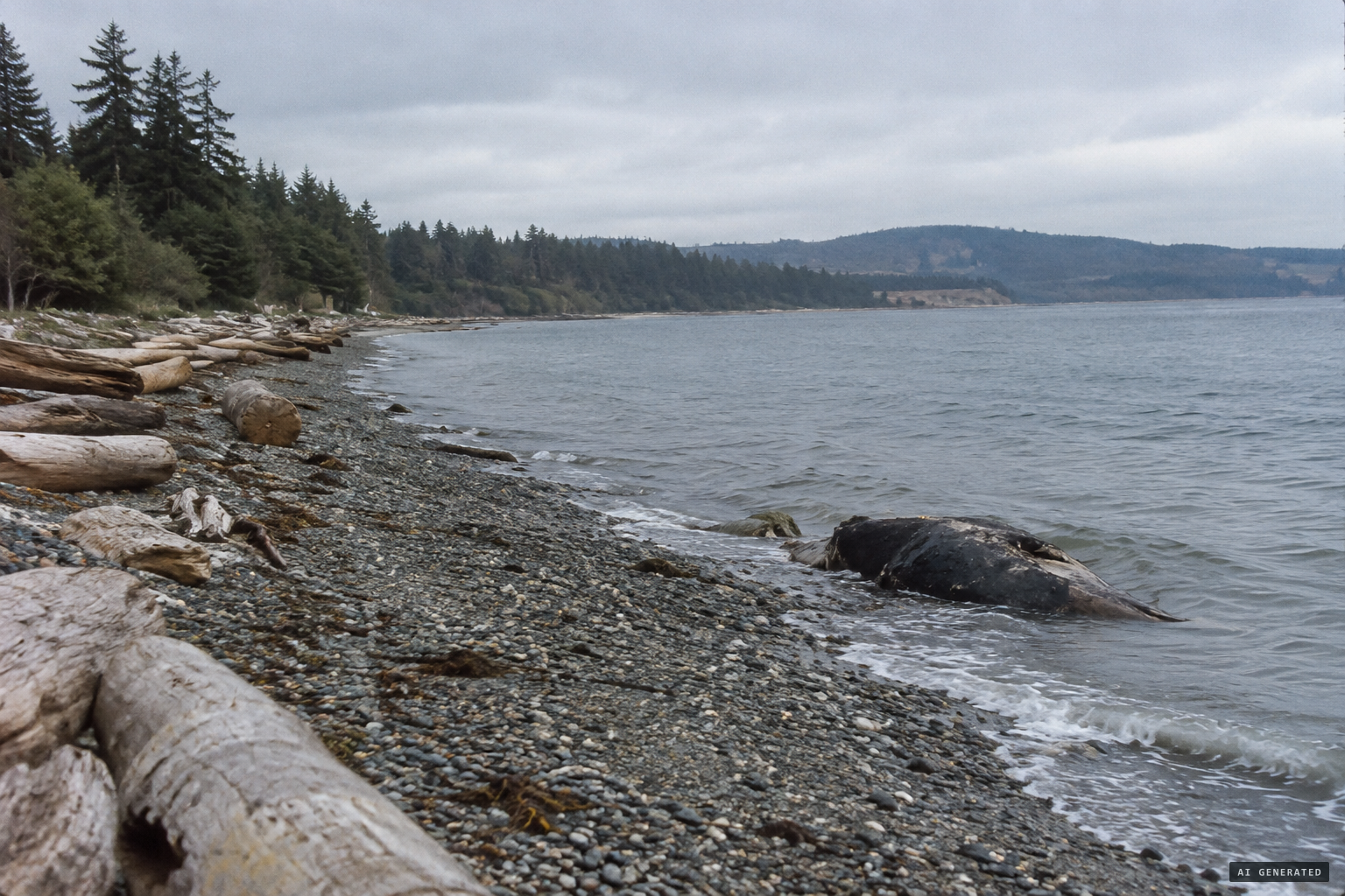 September 1963: a carcass found near Oak Harbor