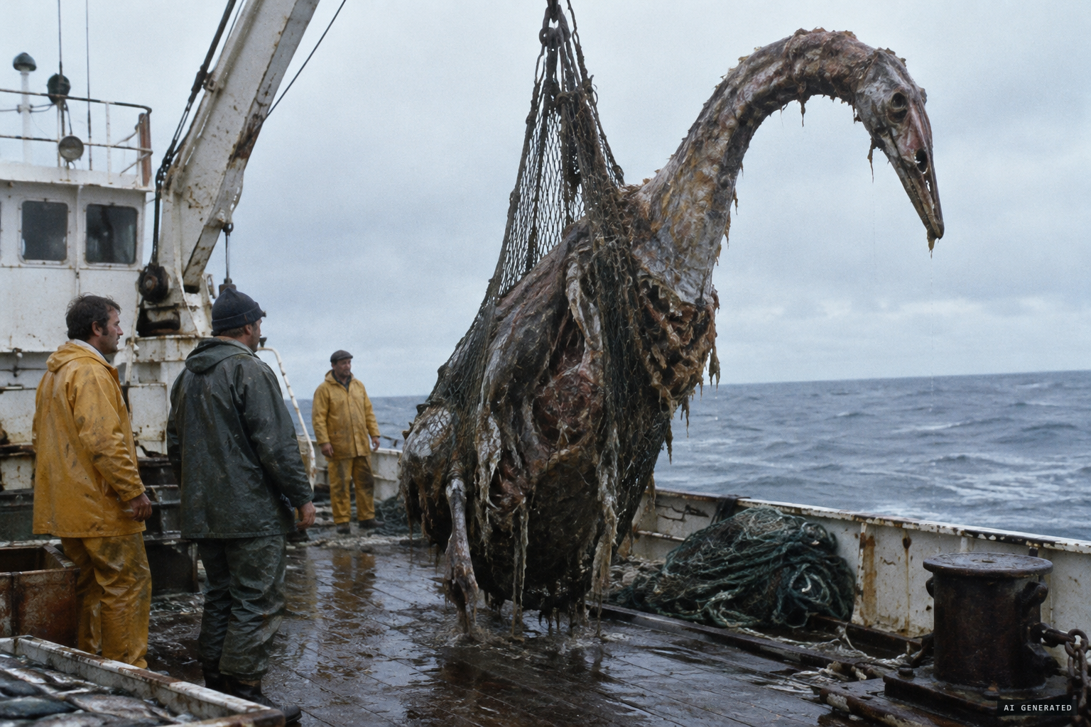 The Zuiyo-maru carcass, the best known pseudo-plesiosaur