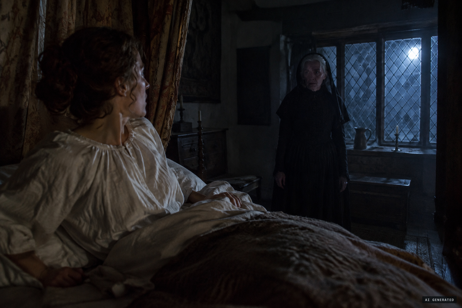 Elizabeth Leakey finds her mother-in-law's ghost in her bedroom