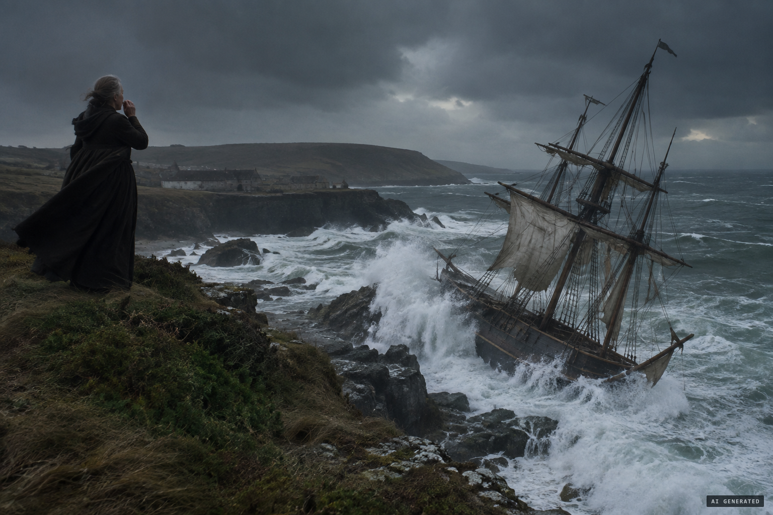 The ghost blamed for whistling up storms that wrecked Minehead ships