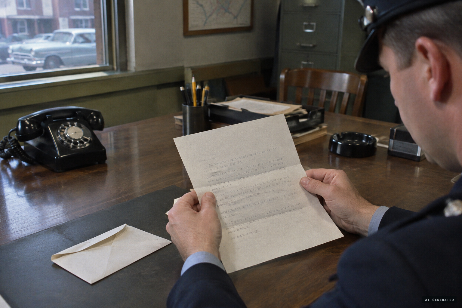 An anonymous letter from "The Bergenfield Pranksters" reaches Oradell police