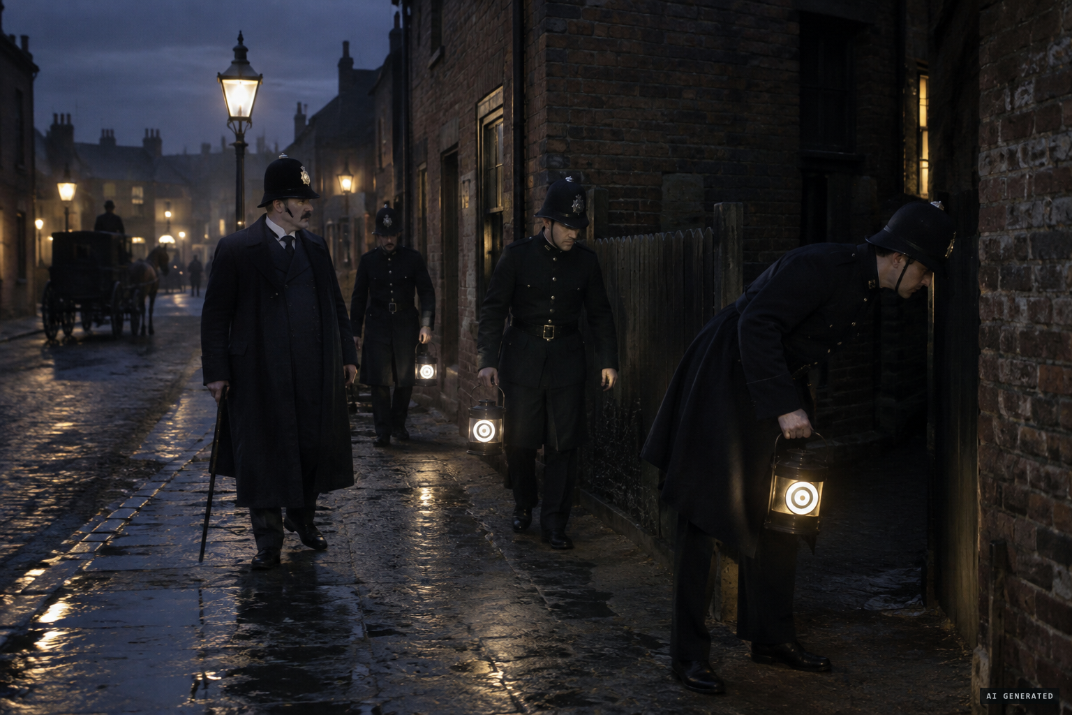 Inspector Gedge's P Division scours the district