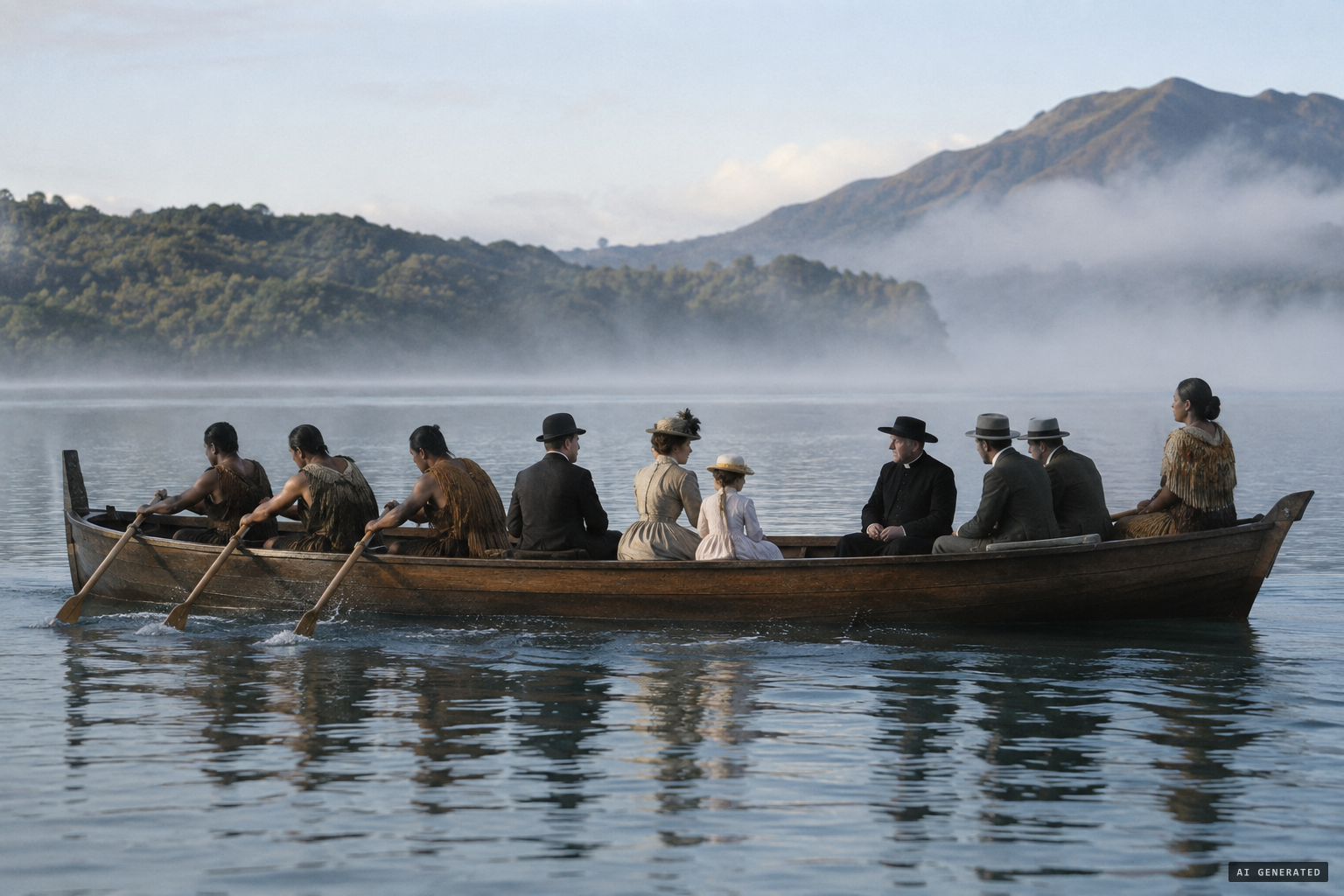 31 May 1886: Guide Sophia's party crosses the lake
