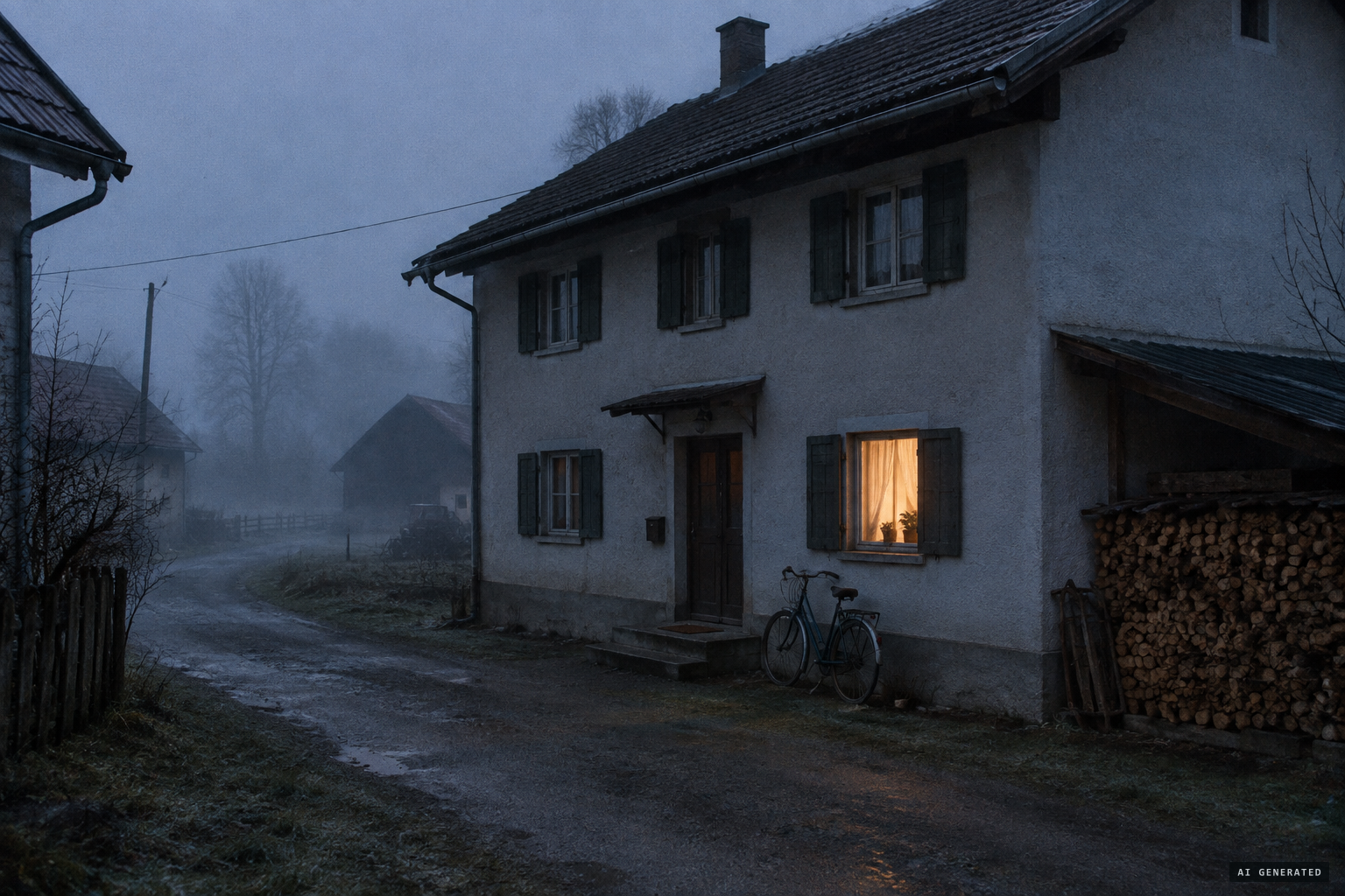 The R. family's house, where in November 1970 the noises began