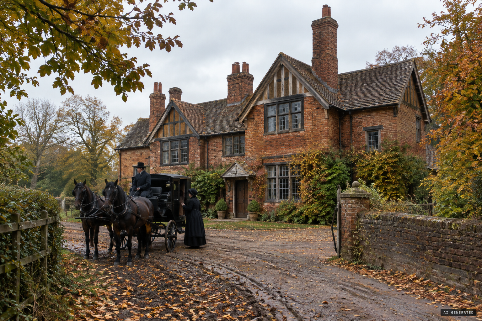 Ramhurst Manor, near Tonbridge, Kent, in the autumn of 1857