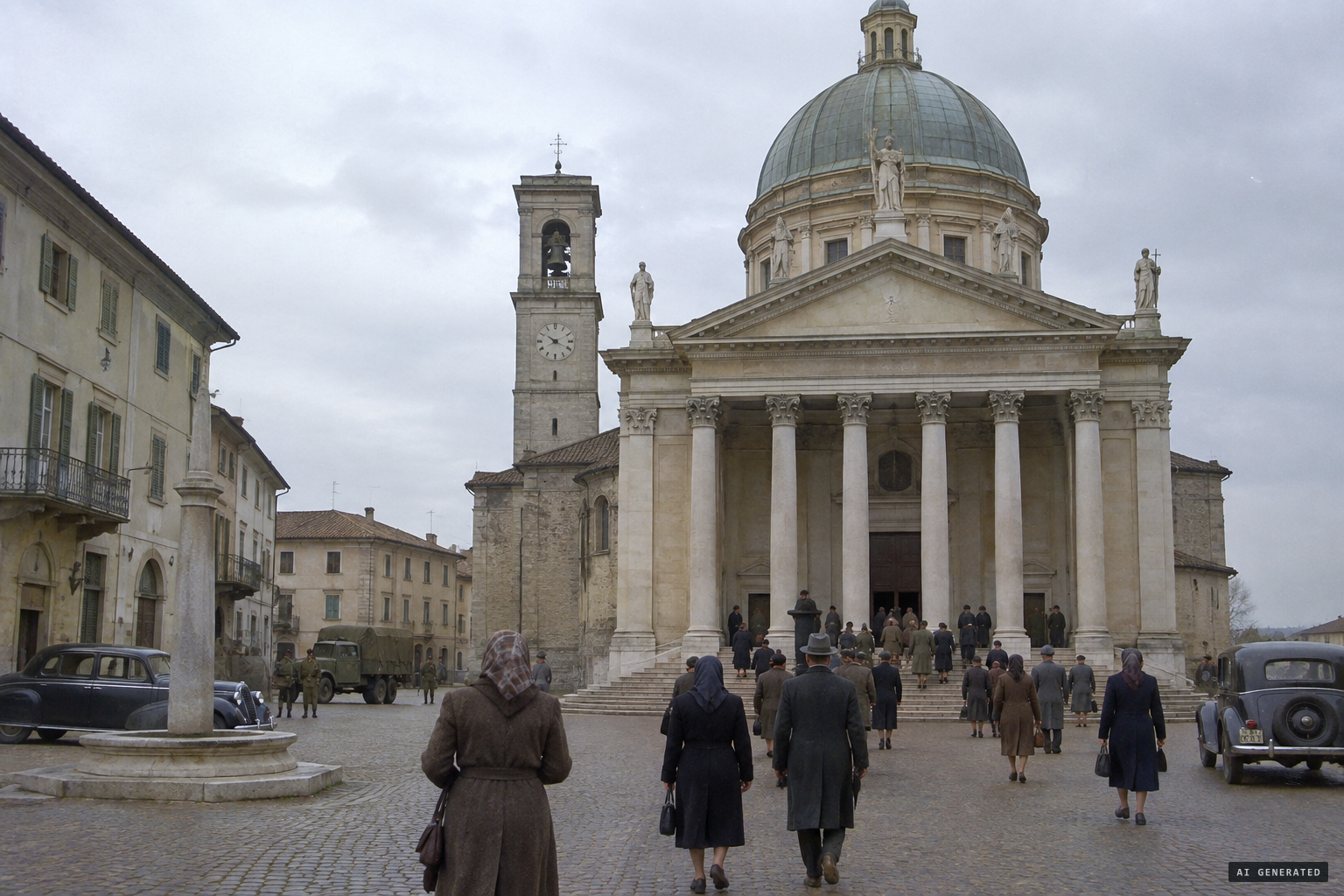 The visions move into the Duomo of Montichiari