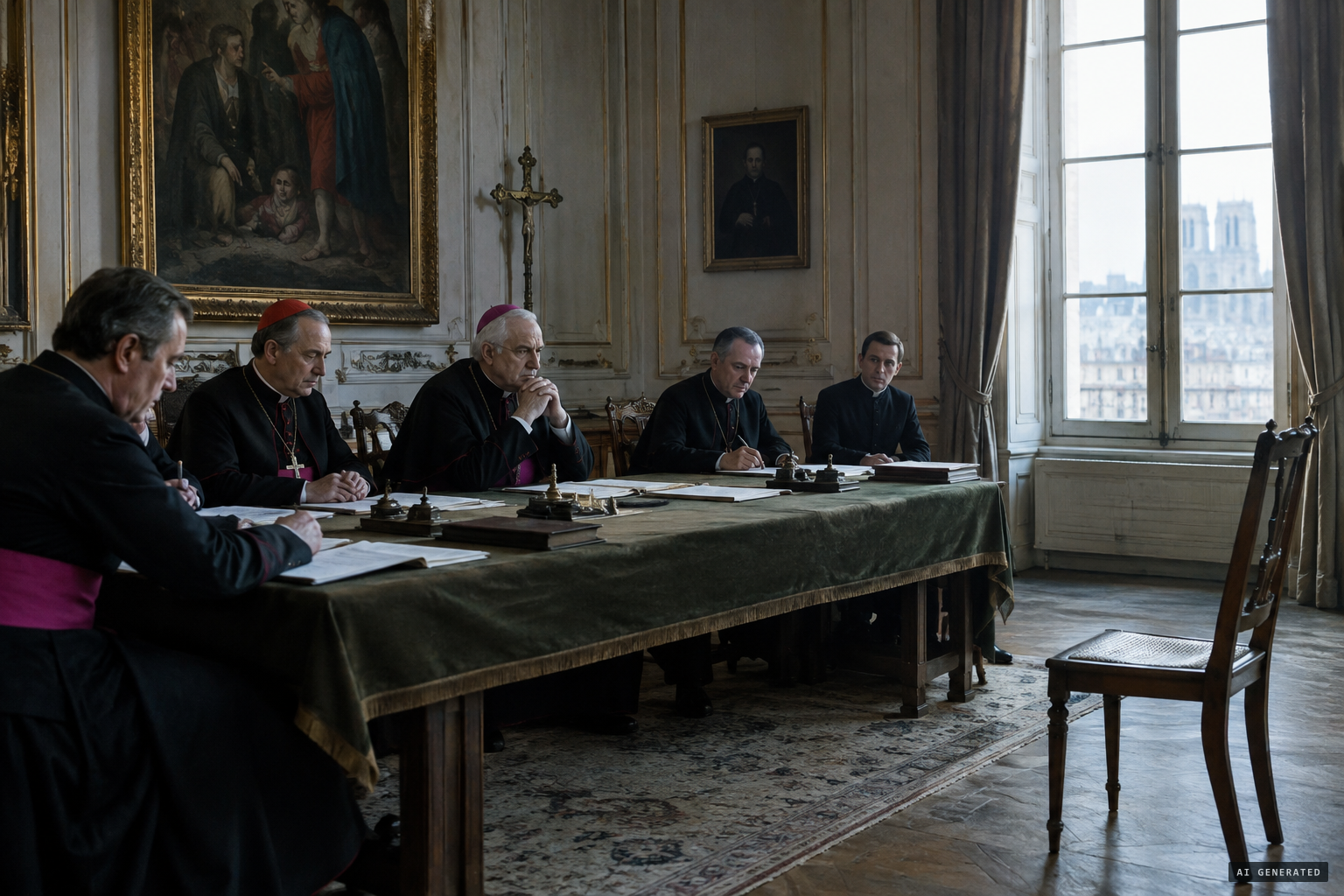 Canon Quentin's canonical inquiry, without Catherine's testimony