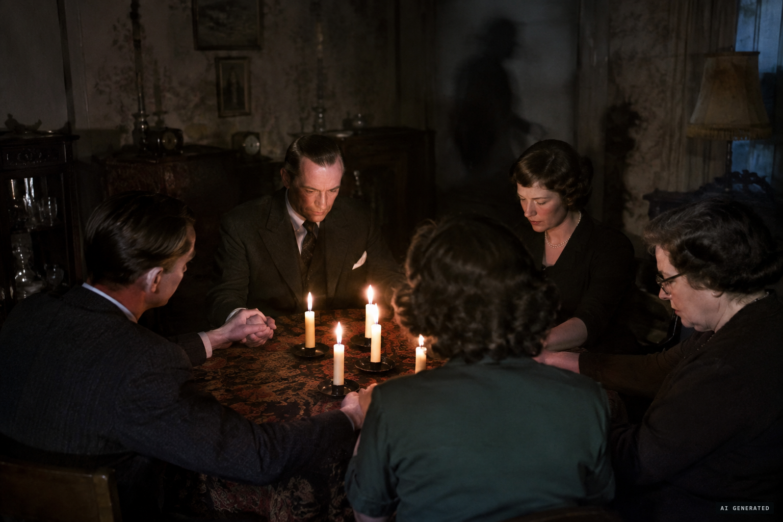 Mr Francis holds a séance that seems to make matters worse