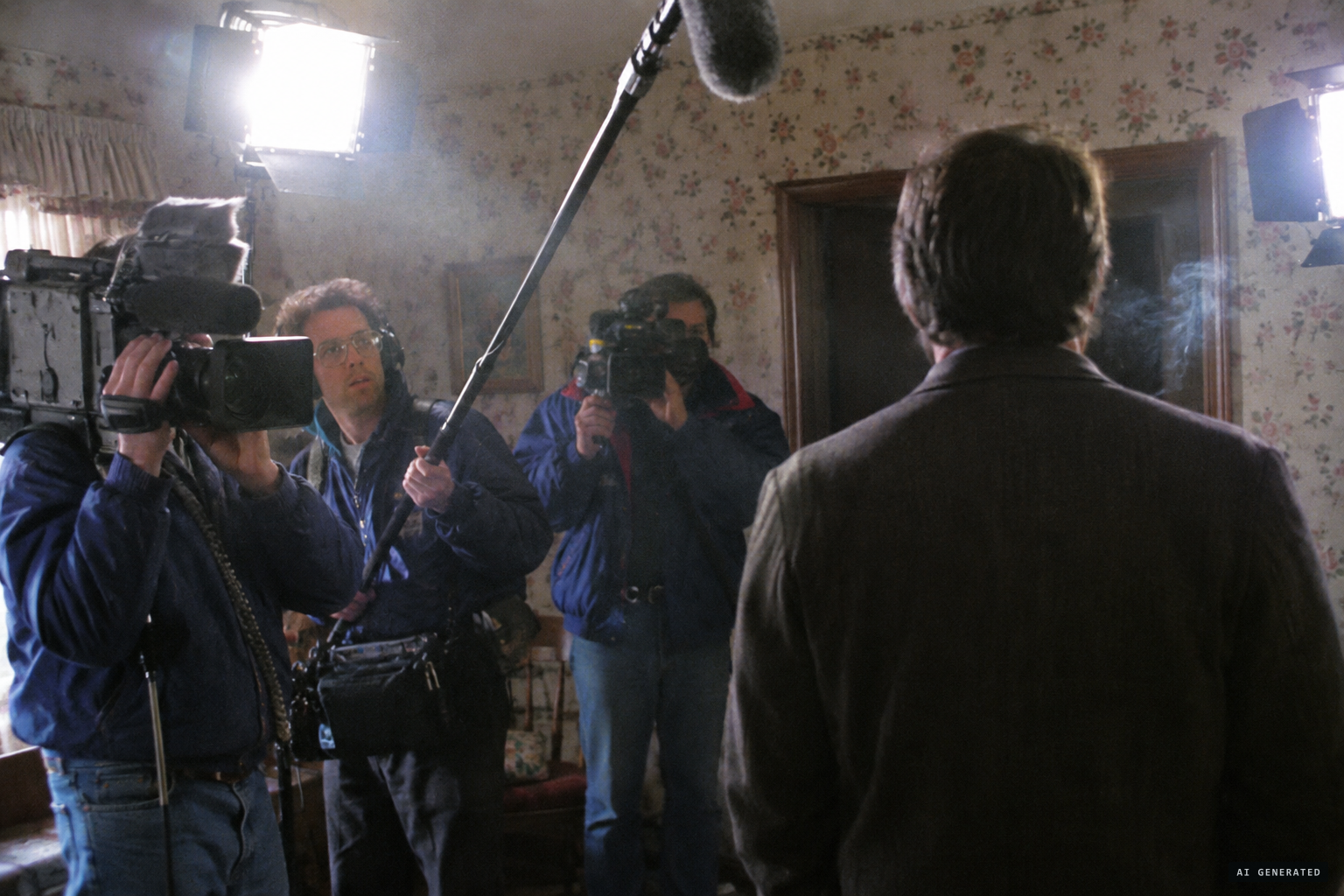 During the Sightings filming, Tony's shirt catches fire.