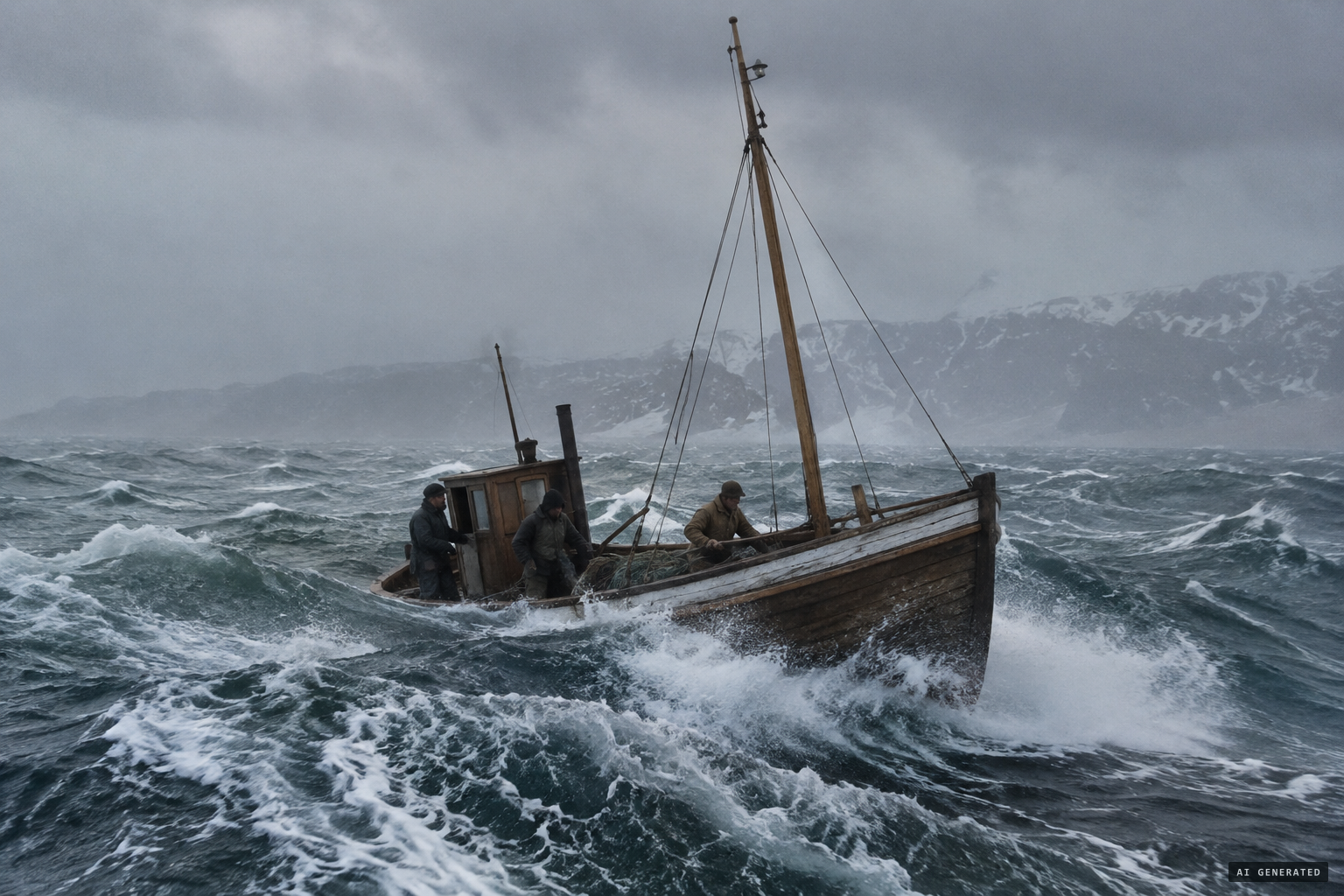 The boat lost off Saurar in 1914