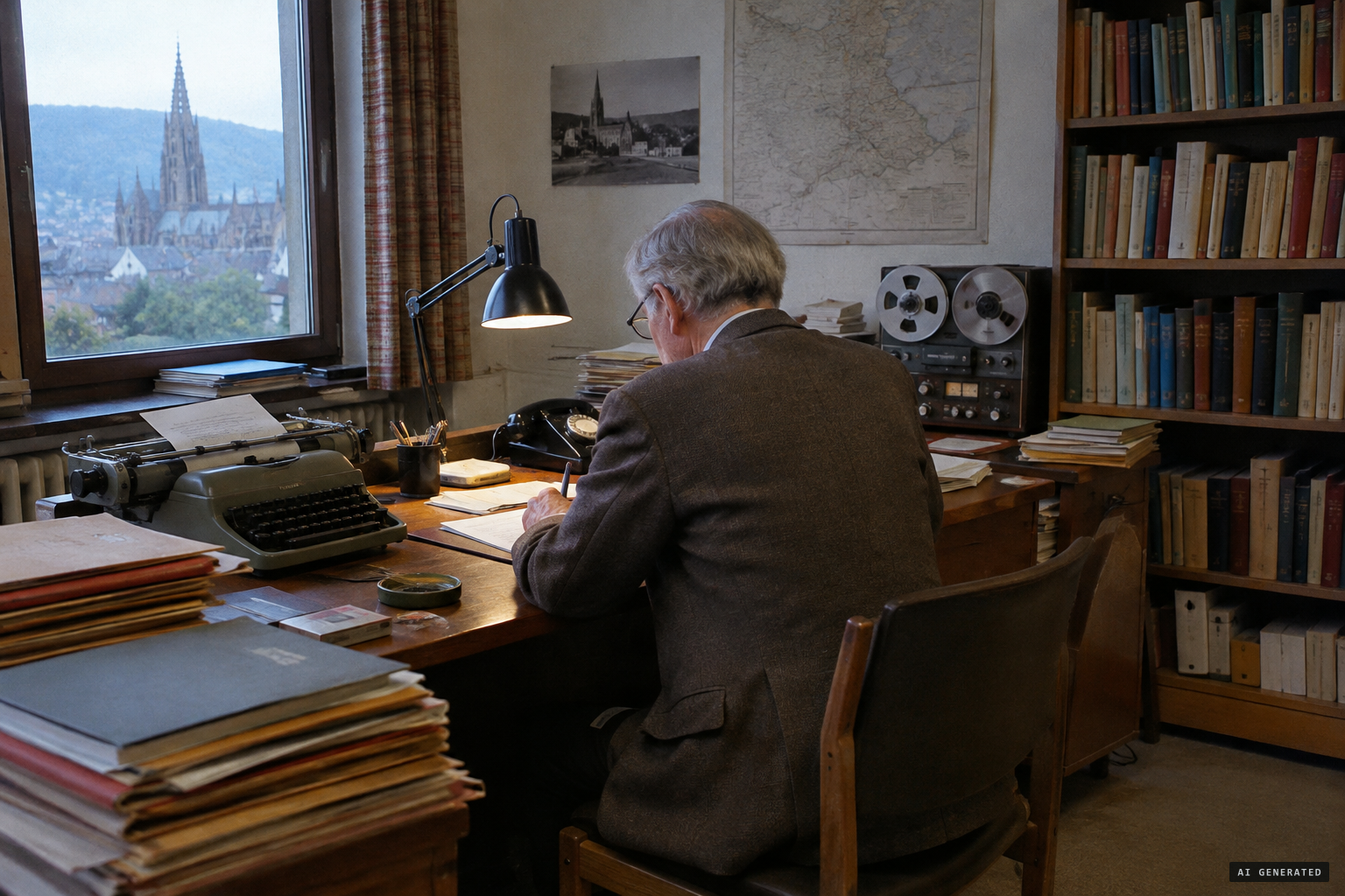 Hans Bender writes up the Scherfede case at the Freiburg institute