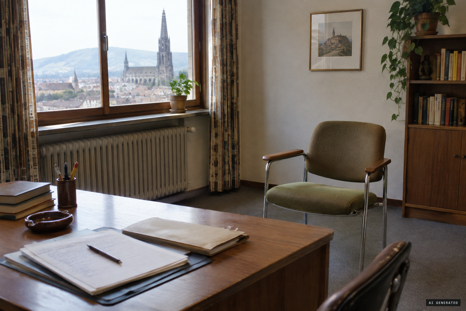 The Freiburg counselling centre's textbook example of observer-shy water