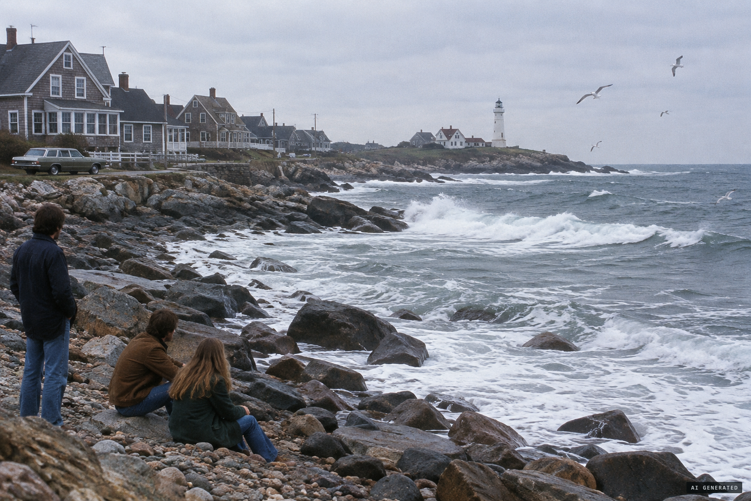 Scituate's coast south of Boston, a shoreline with a long memory for sea monsters