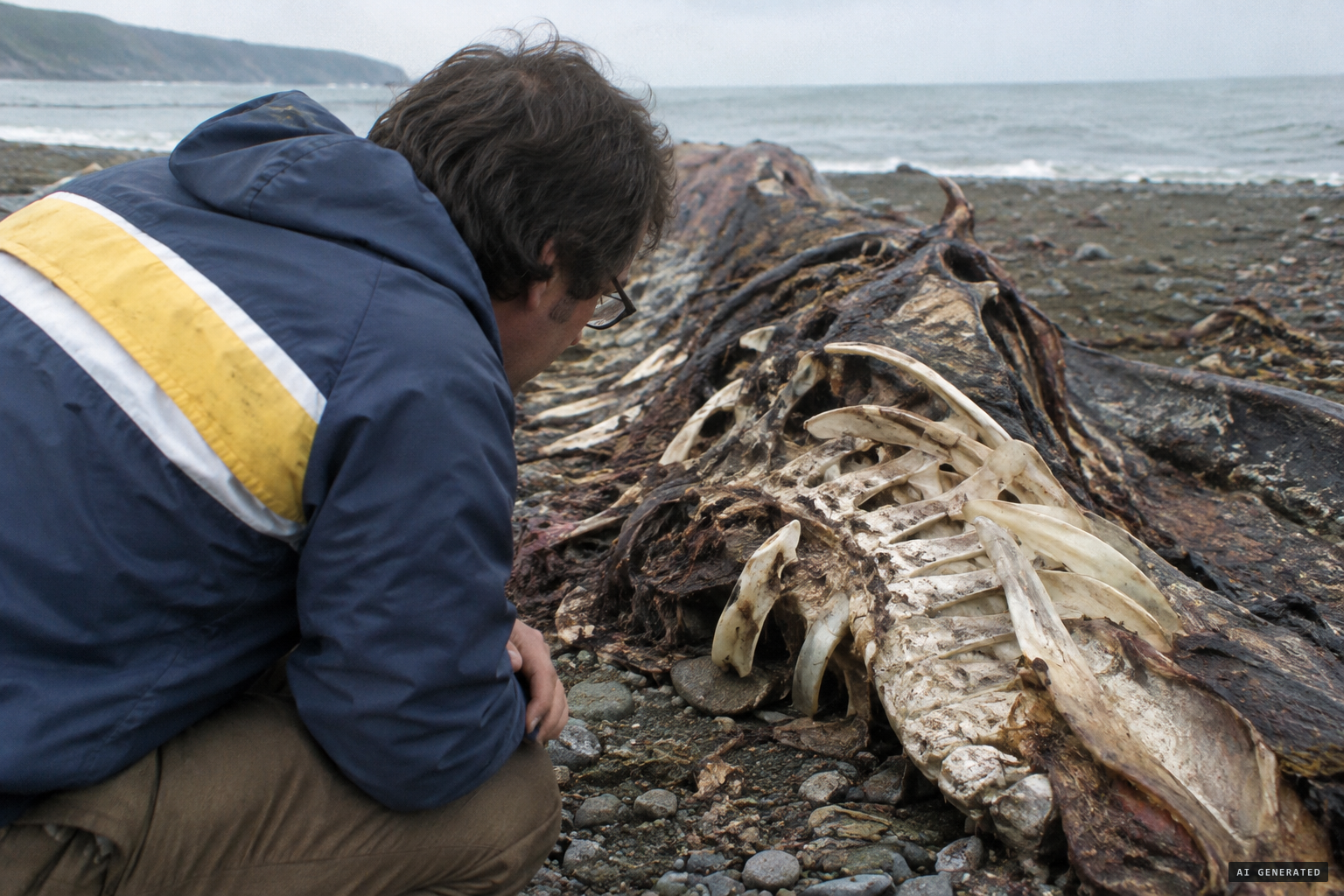 Sieswerda sees a cartilaginous skeleton and thinks of a large shark