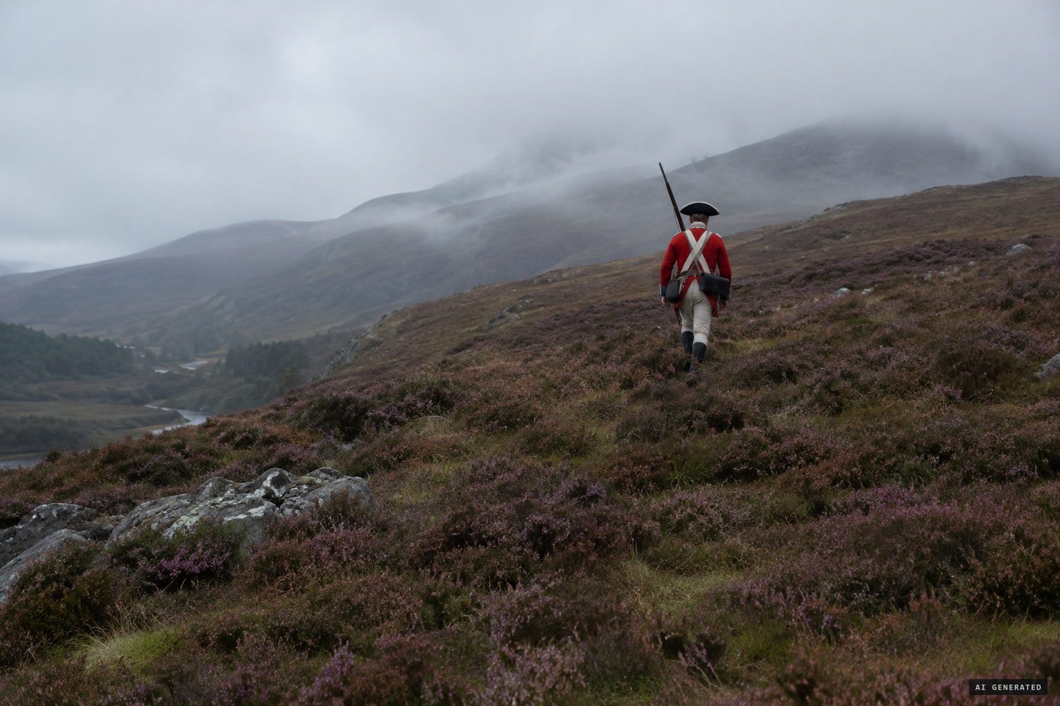 28 September 1749: Sergeant Davies goes out alone with his gun