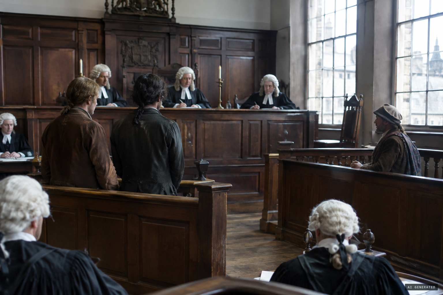 Terig and Macdonald on trial for murder in Edinburgh, June 1754