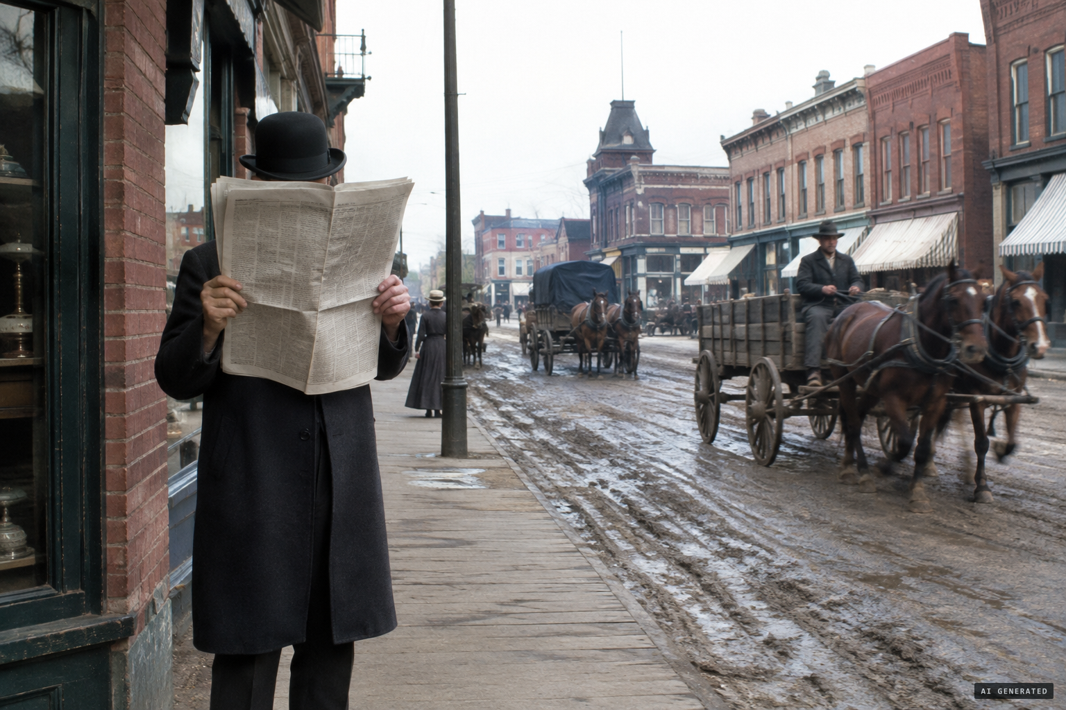 The story runs across Oregon's newspapers in March and April 1904