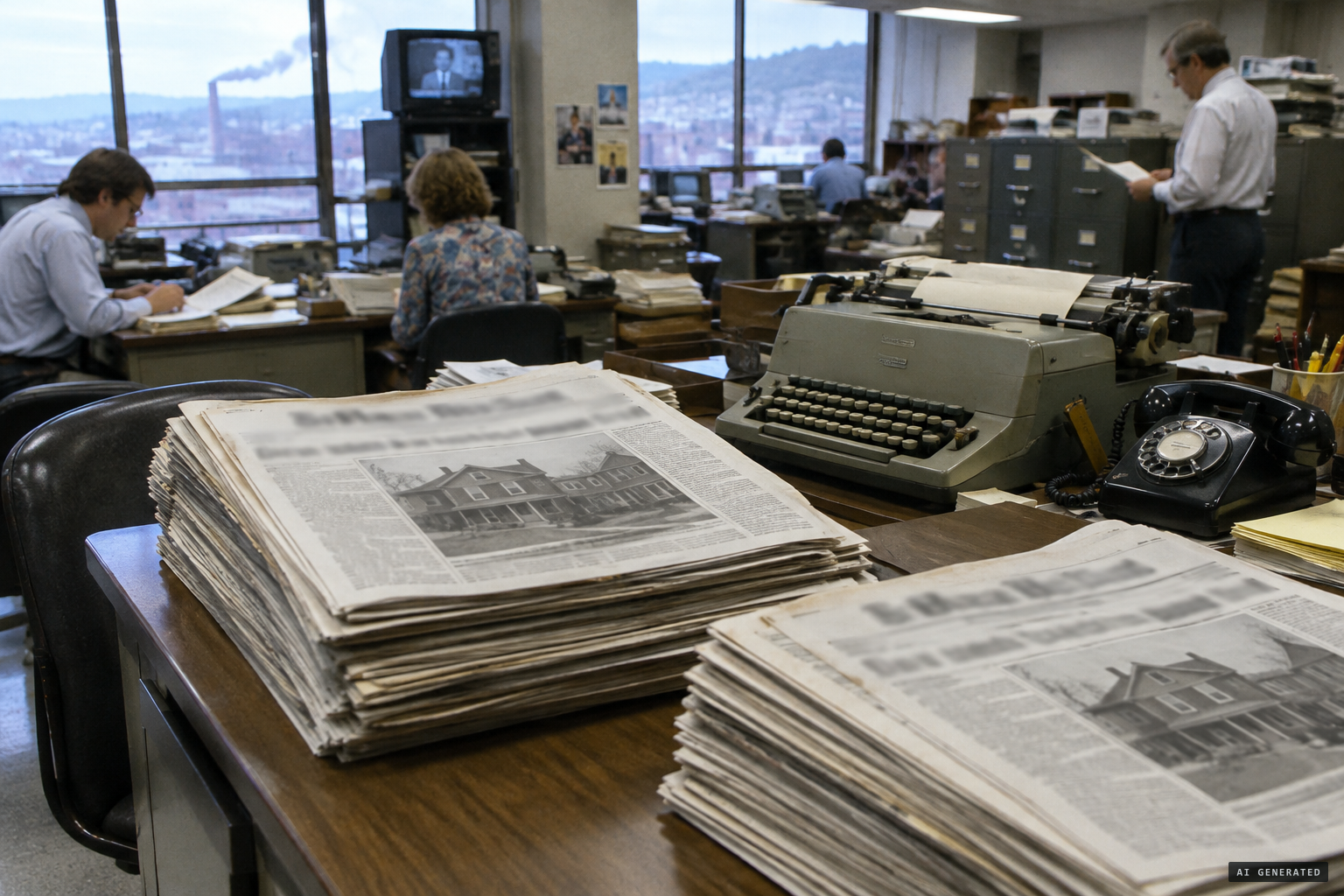 The story breaks in the Wilkes-Barre Times Leader.