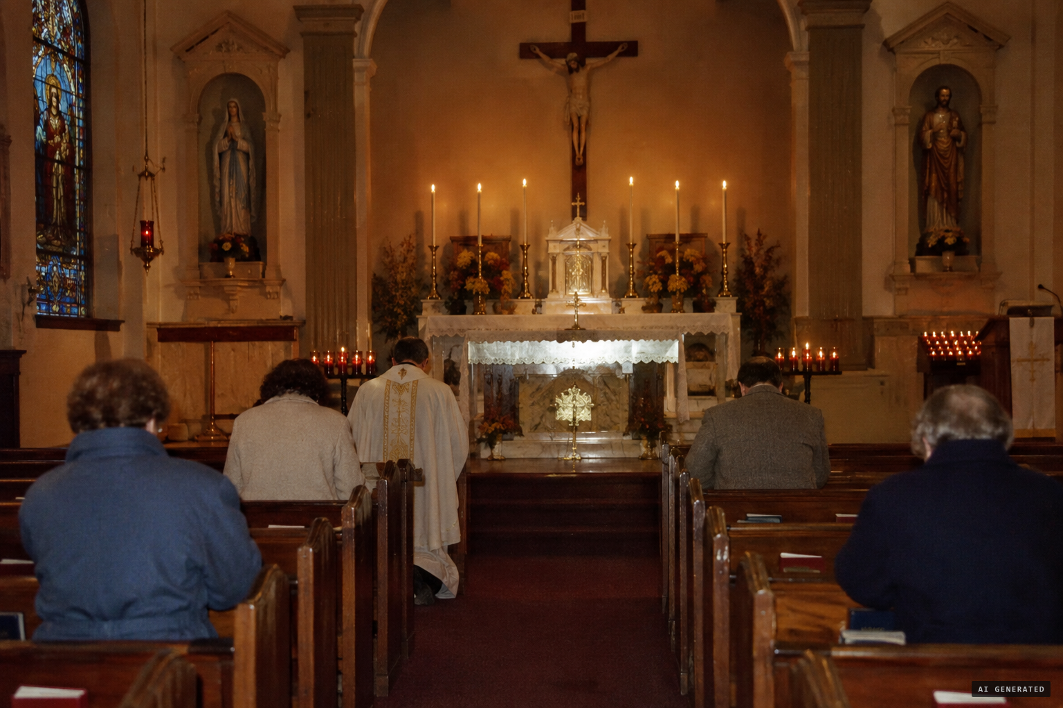 "Intense prayers" are said to have banished the trouble.