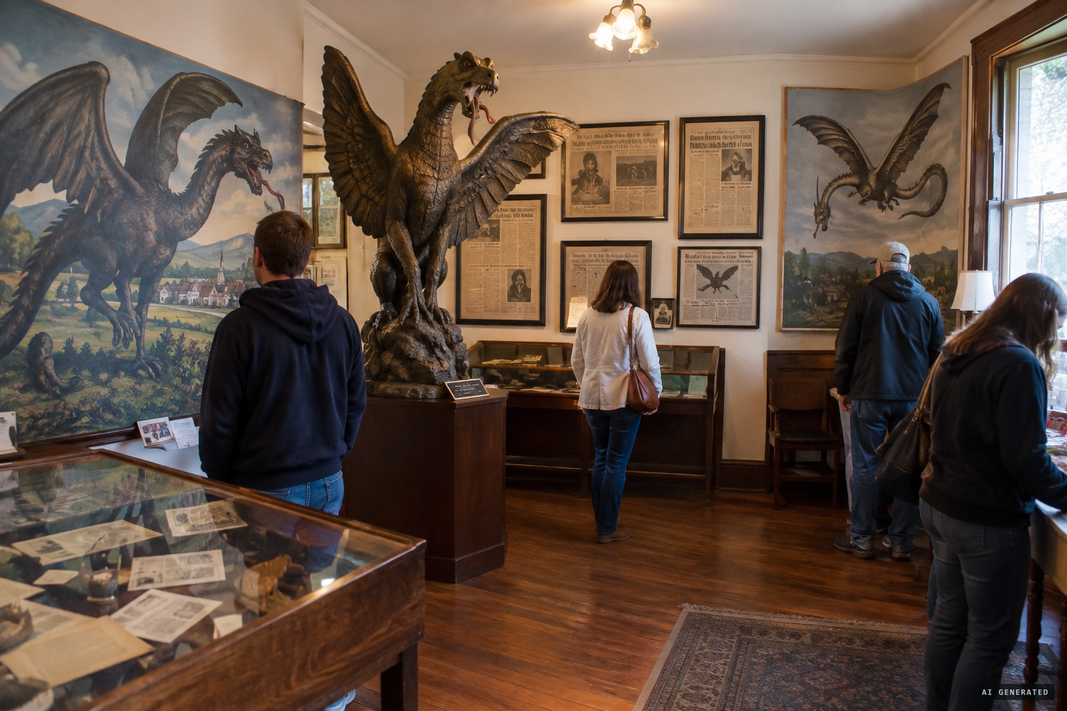 The American Snallygaster Museum in Libertytown