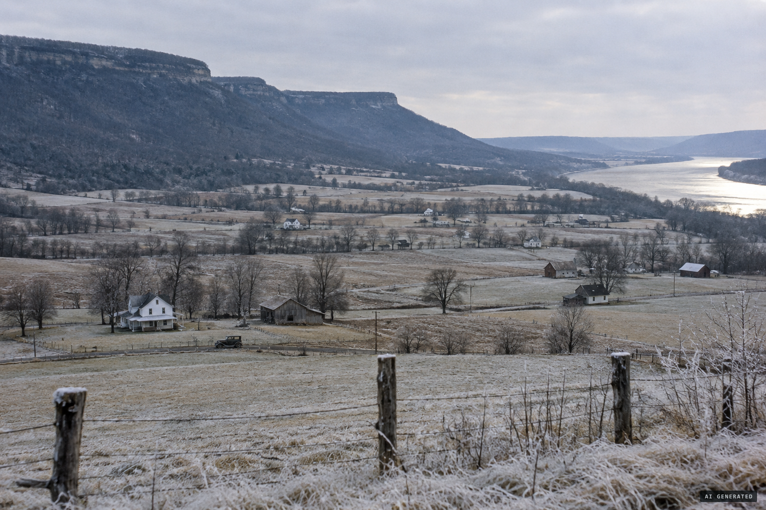 South Pittsburg in the Sequatchie Valley, January 1934