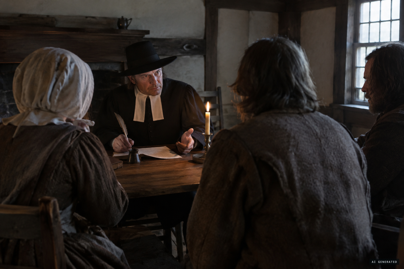 Rev. John Emerson examines the witnesses "with much critical Caution"