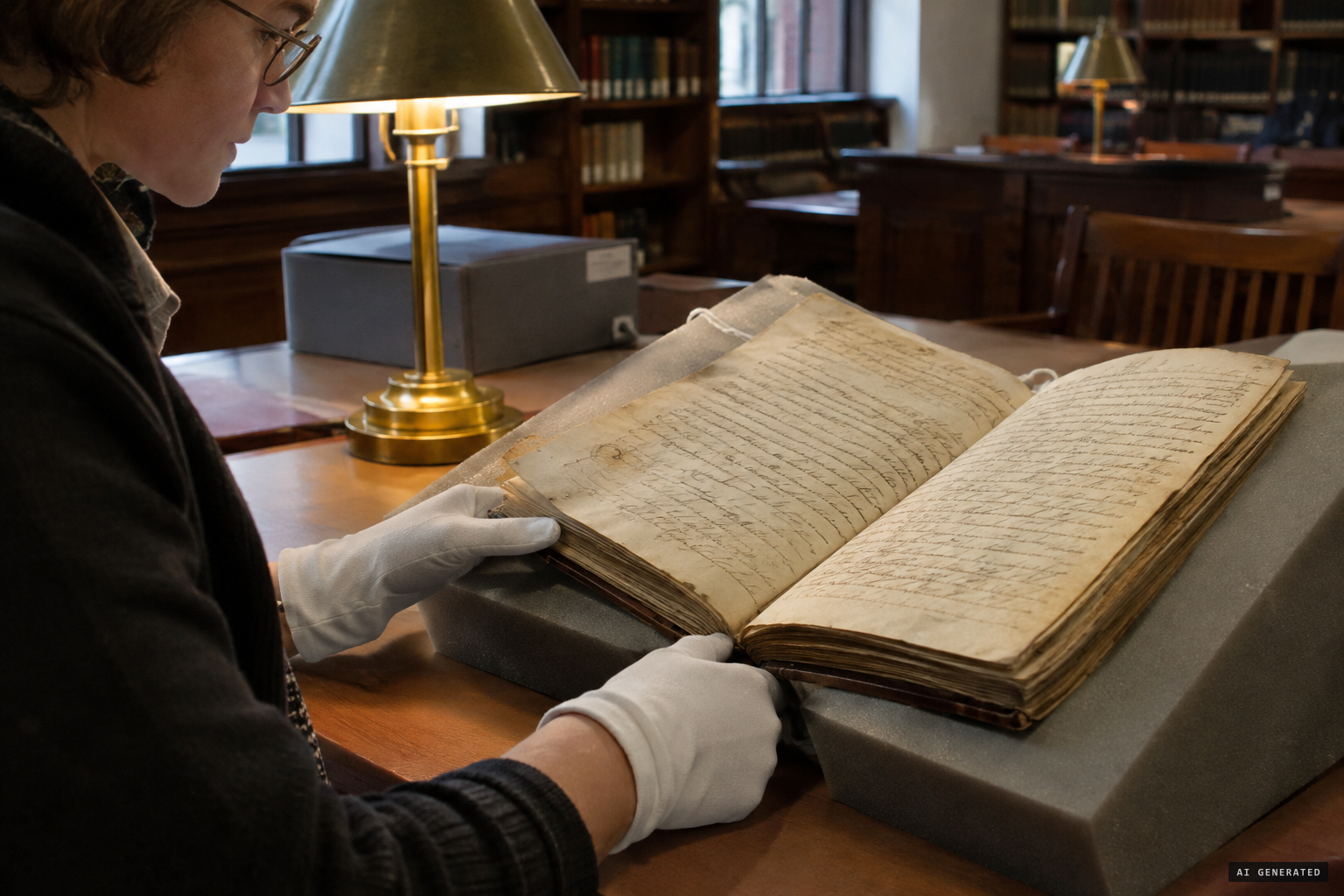 The inquiry manuscript preserved at the Lilly Library.